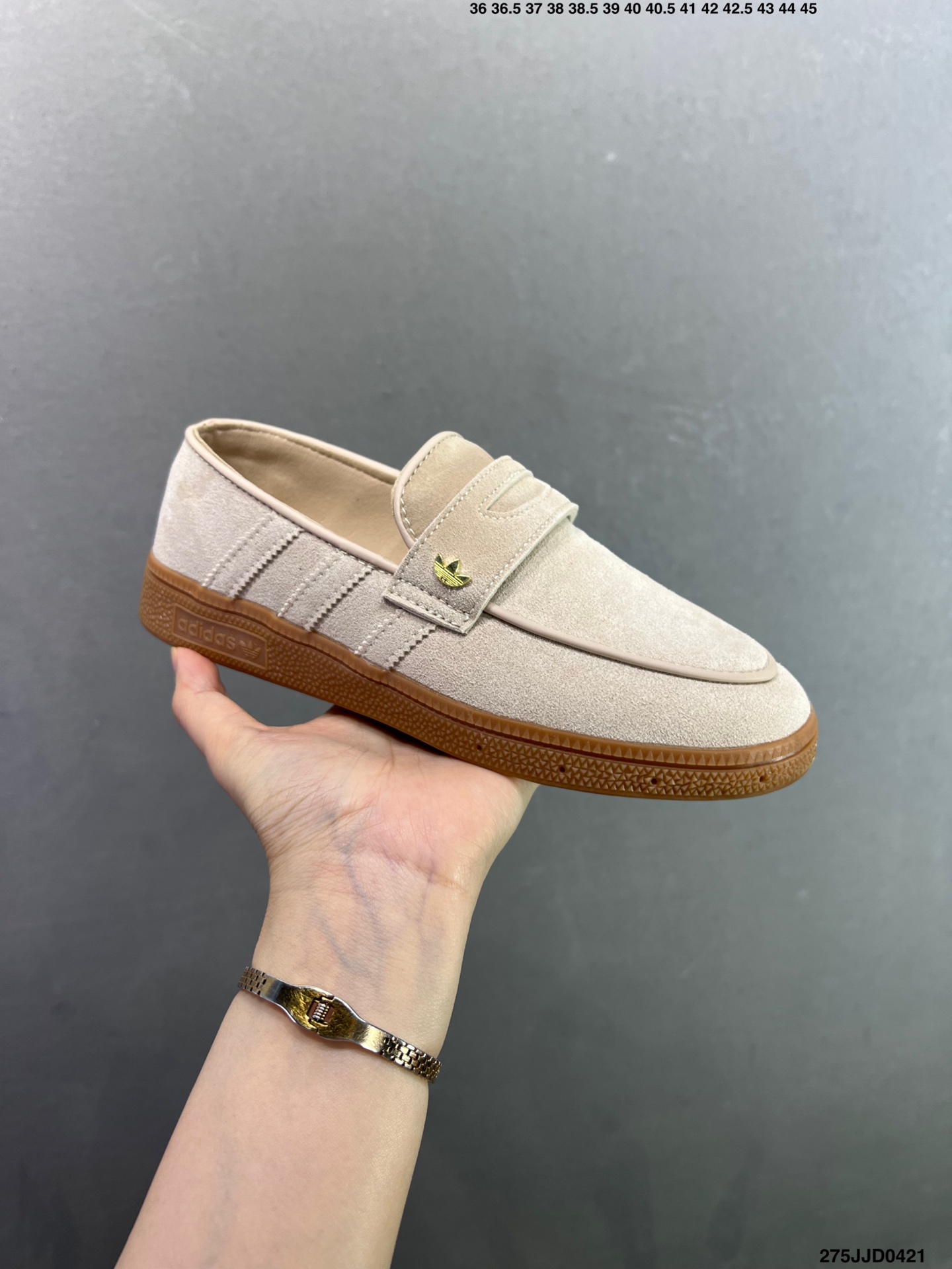 150 阿迪达斯Adidas Originals Handball Spezial Loafer 贴合舒适 阿迪达斯 乐福鞋 KJ0641