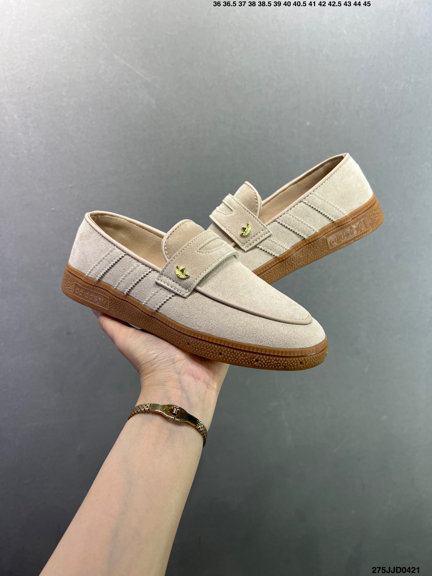 150 阿迪达斯Adidas Originals Handball Spezial Loafer 贴合舒适 阿迪达斯 乐福鞋 KJ0641