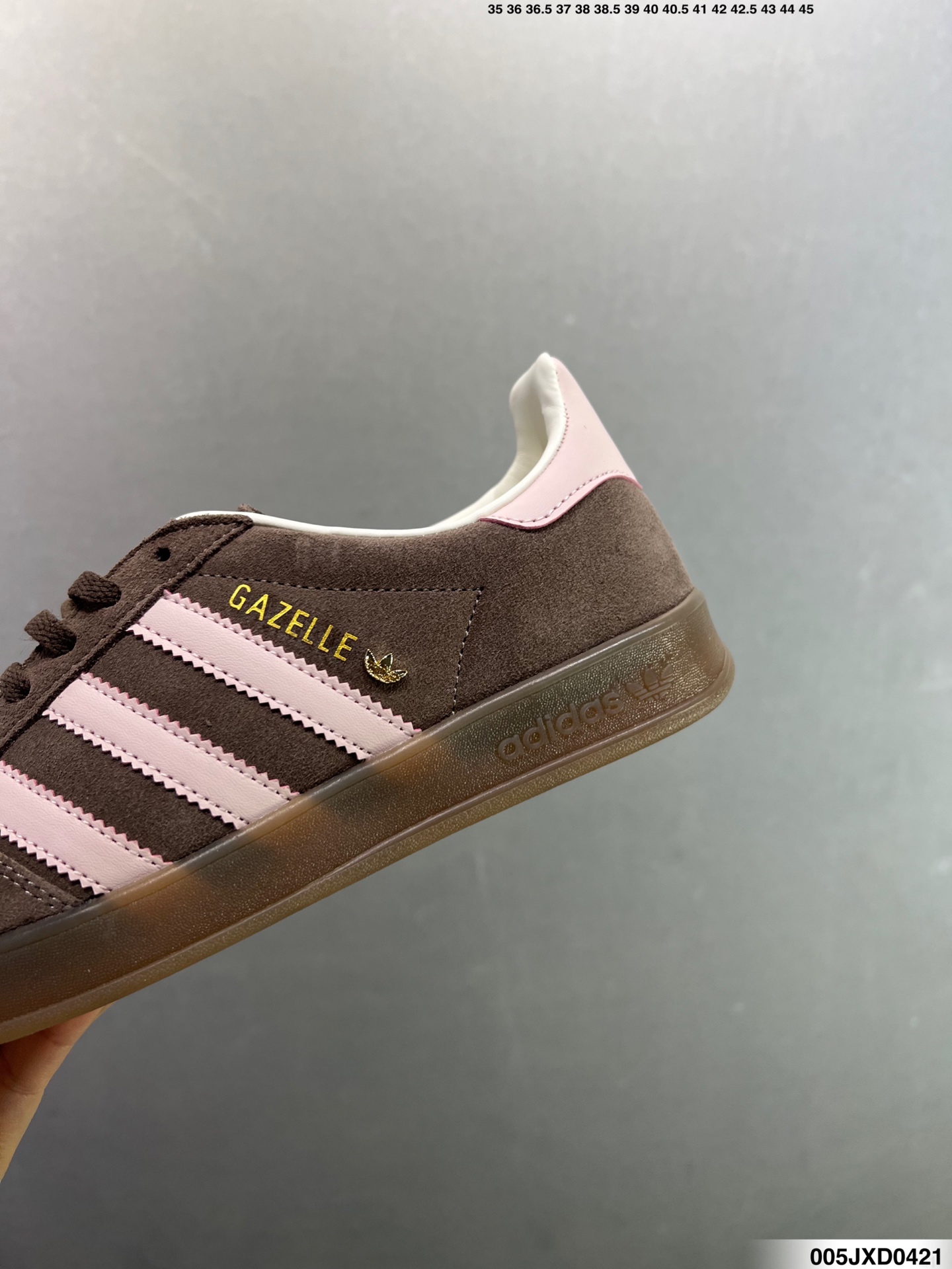 180 阿迪达斯Adidas Originals Gazelle Indoor 三叶草复古防滑耐磨低帮板鞋 HQ8717