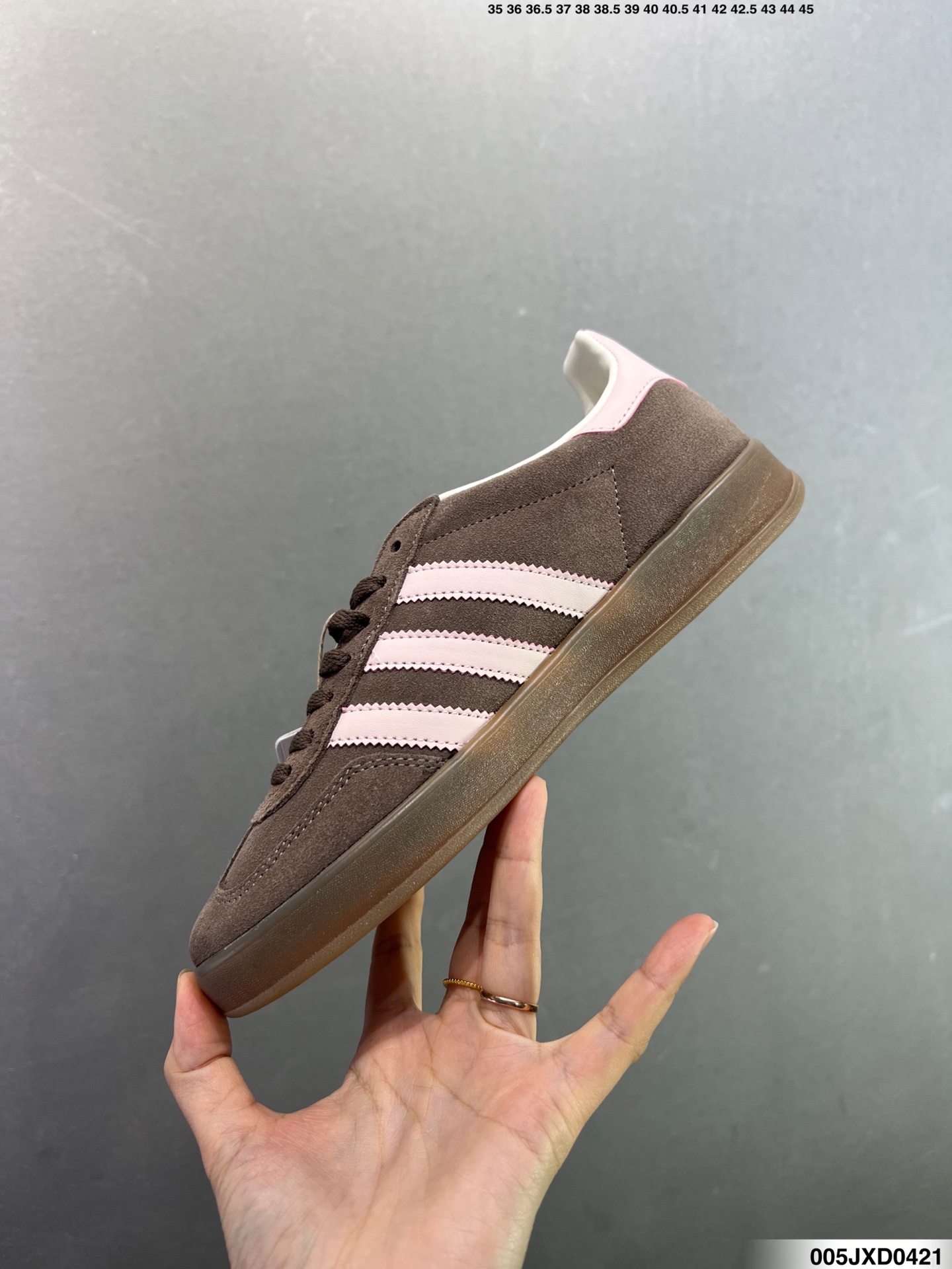180 阿迪达斯Adidas Originals Gazelle Indoor 三叶草复古防滑耐磨低帮板鞋 HQ8717
