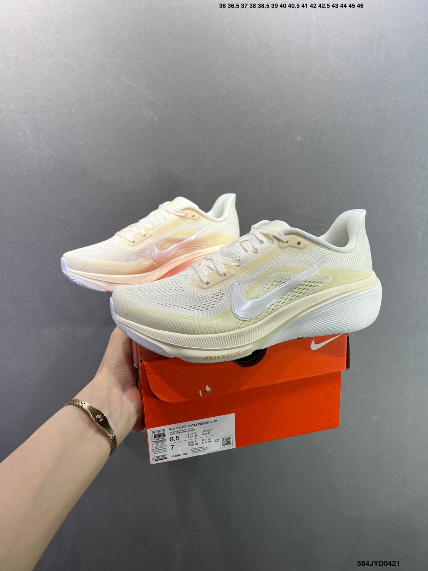Nike Zoom Pegasus 42 登月42代 减震防滑耐磨透气 低帮跑步鞋 IB1881-113
