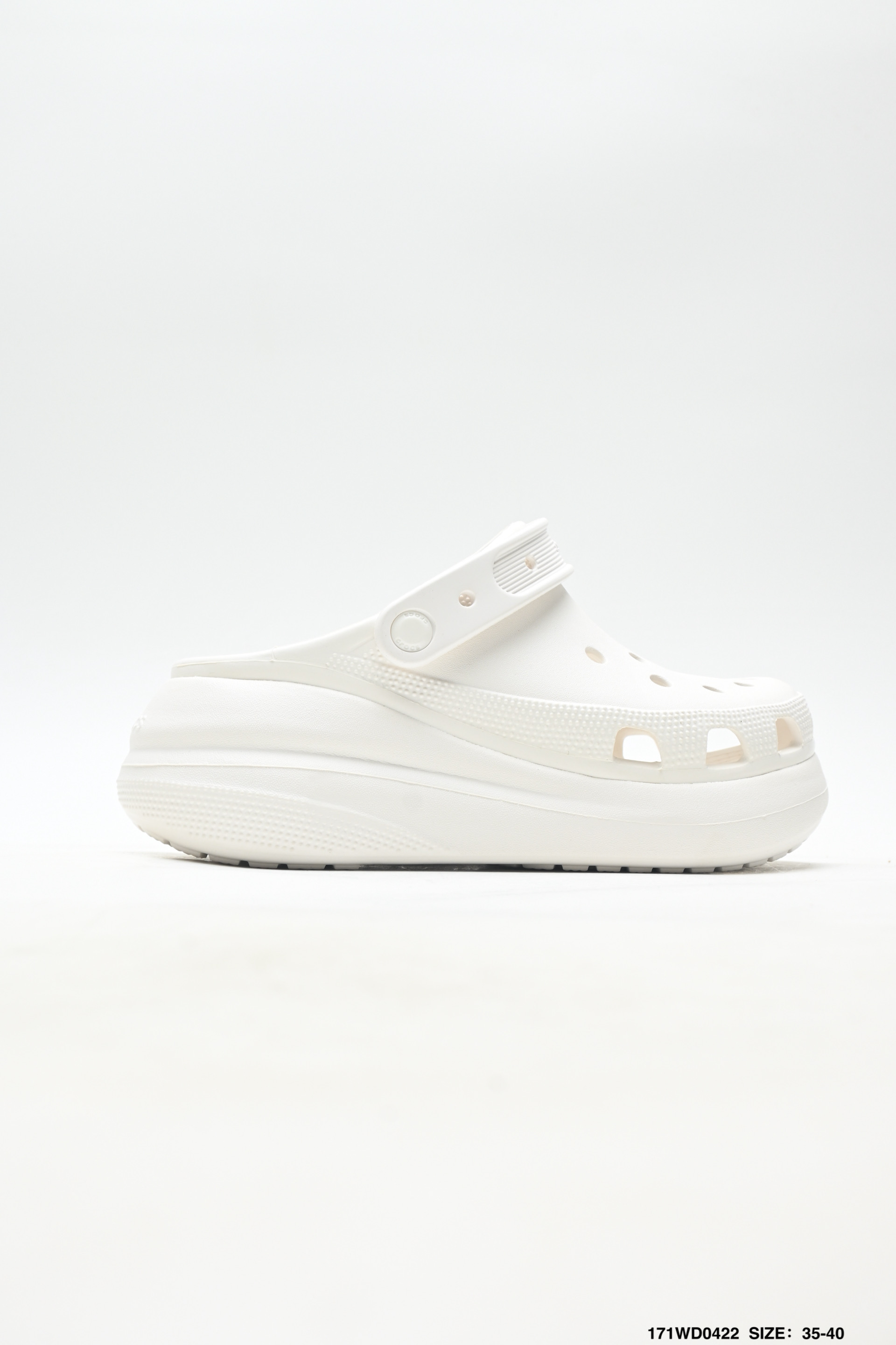 90 Crocs卡骆驰 简约圆头 防磨防滑包头拖鞋