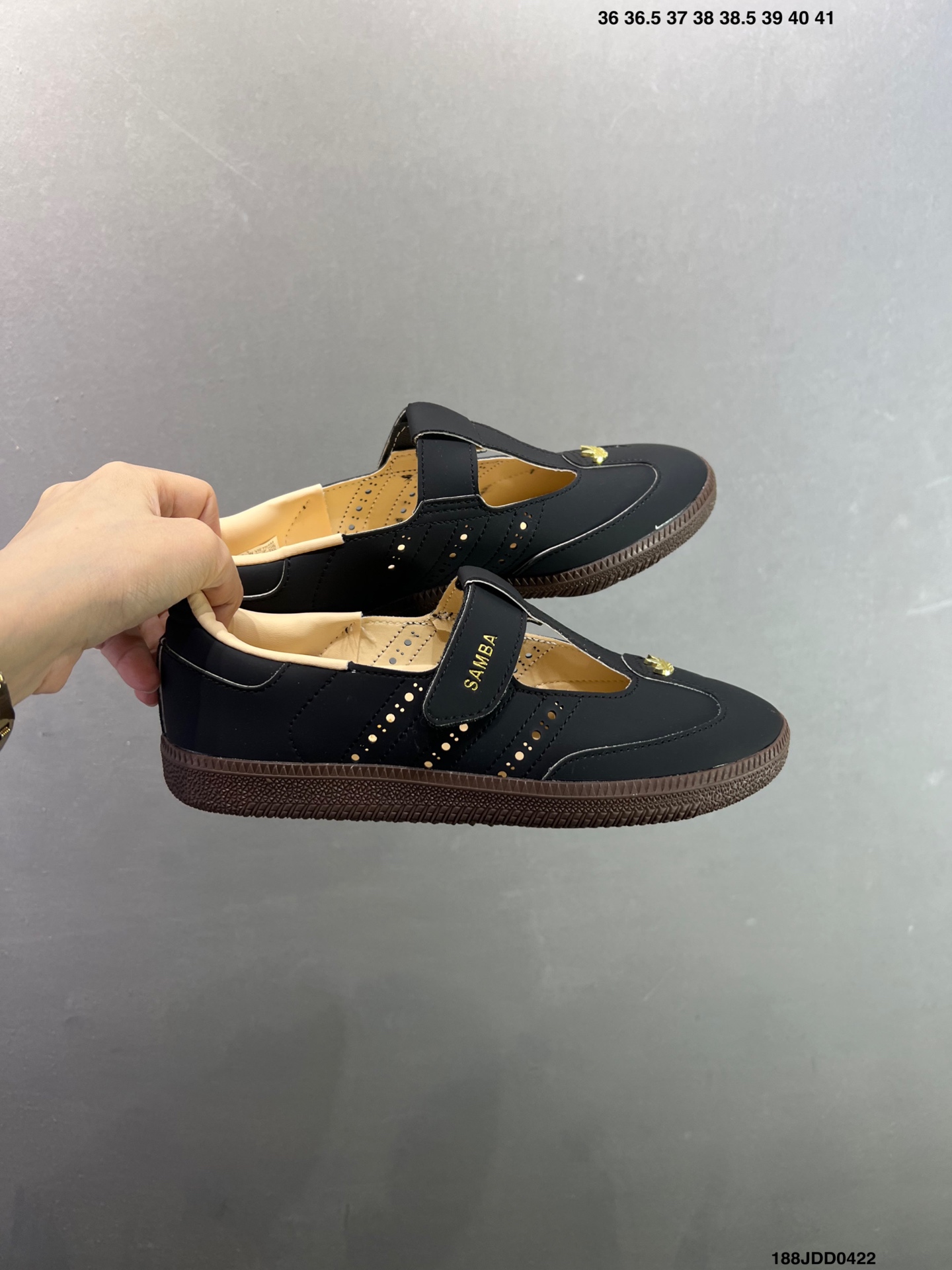 140 阿迪达斯Adidas Samba Jane 阿迪达斯 玛丽珍款 板鞋懒人一脚蹬运动鞋 KJ3969