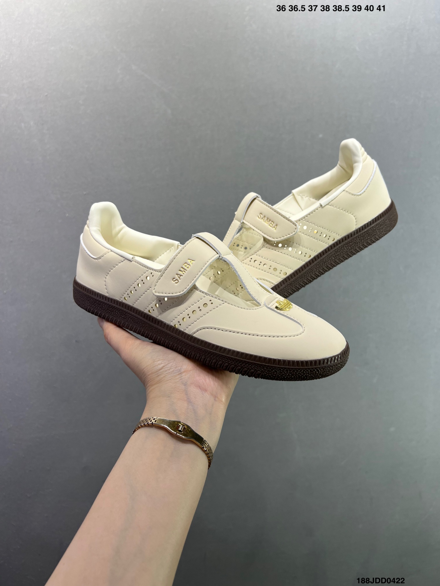 140 阿迪达斯Adidas Samba Jane 阿迪达斯 玛丽珍款 板鞋懒人一脚蹬运动鞋 KJ3969