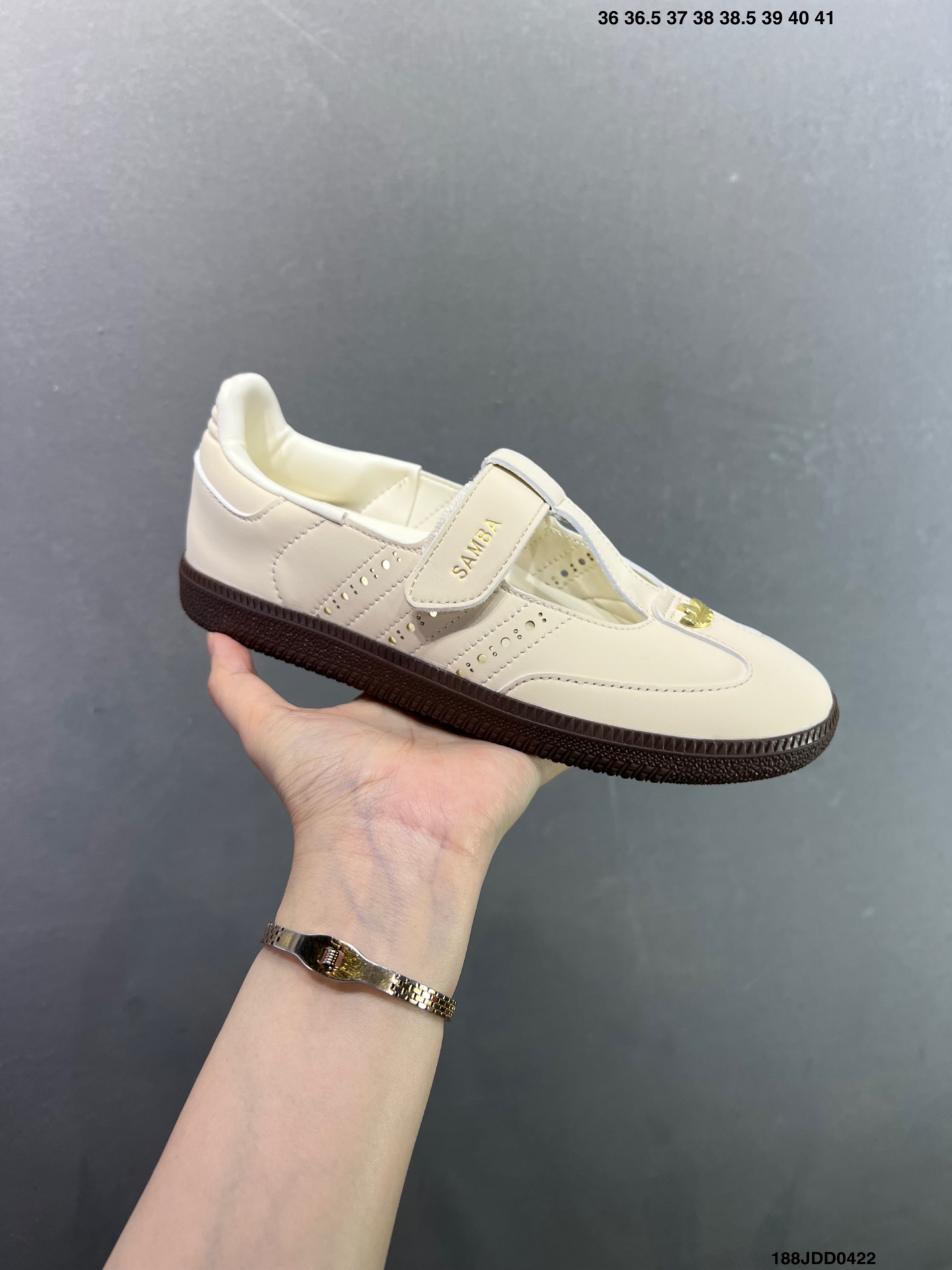140 阿迪达斯Adidas Samba Jane 阿迪达斯 玛丽珍款 板鞋懒人一脚蹬运动鞋 KJ3969