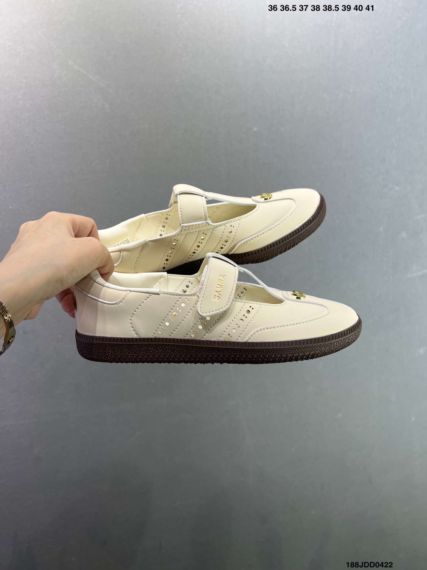 140 阿迪达斯Adidas Samba Jane 阿迪达斯 玛丽珍款 板鞋懒人一脚蹬运动鞋 KJ3969