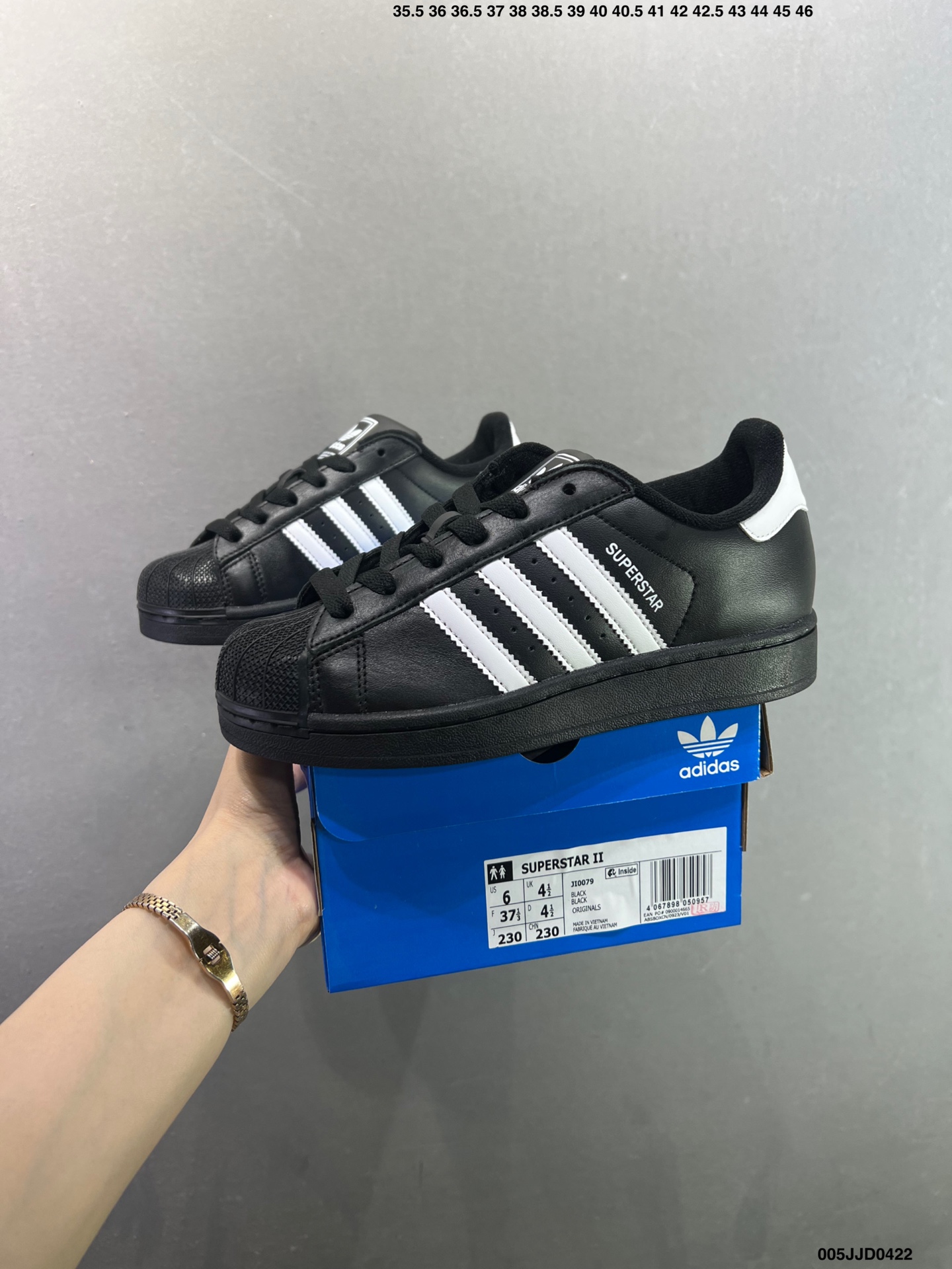 150 阿迪达斯 ADIDAS SUPERSTAR 三叶草经典贝壳头系列 白黑标 IH8659-Chinese UA Cheap High Quatity Brand Clothes Bags handbags Sneakers wholesale wholesaler seller from China Factory suppliers Fashion Clothing Shoes best Quality Beautiful Price 150 阿迪达斯 ADIDAS SUPERSTAR 三叶草经典贝壳头系列 白黑标 IH8659