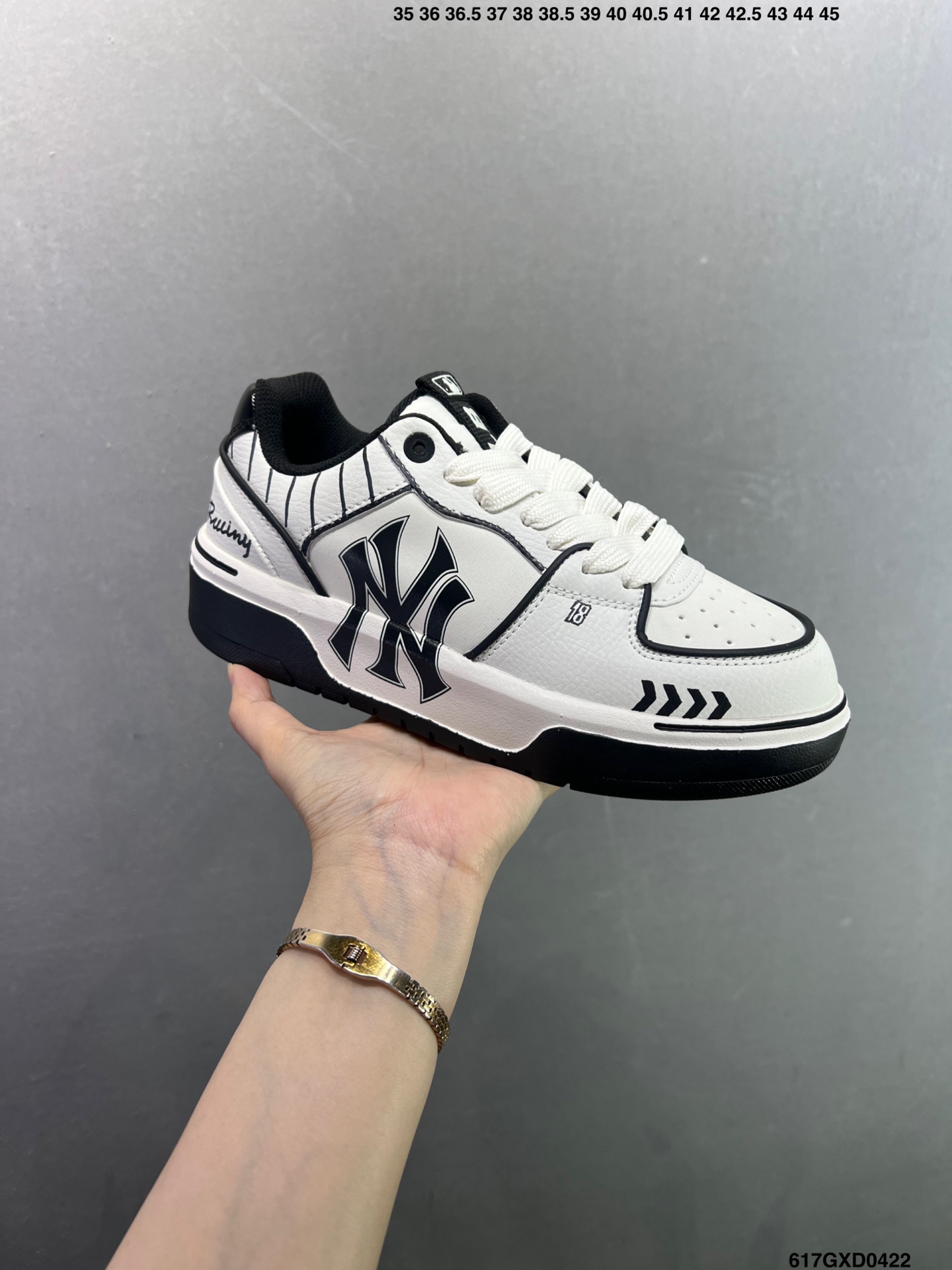 290 MLB NY 印花网红老爹鞋 涂鸦恶作剧 3ASXCA12N