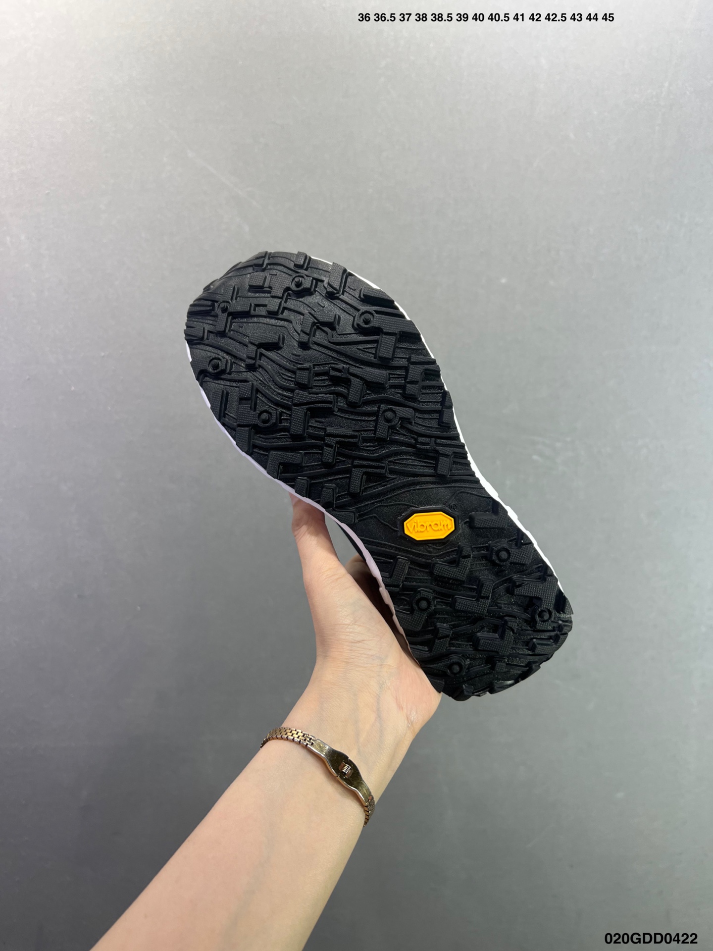 250 ZEGNA x NORDA 001 厚底系带耐磨 低帮 户外 越野登山功能鞋 NORDA001-M-STLTHBLK-8