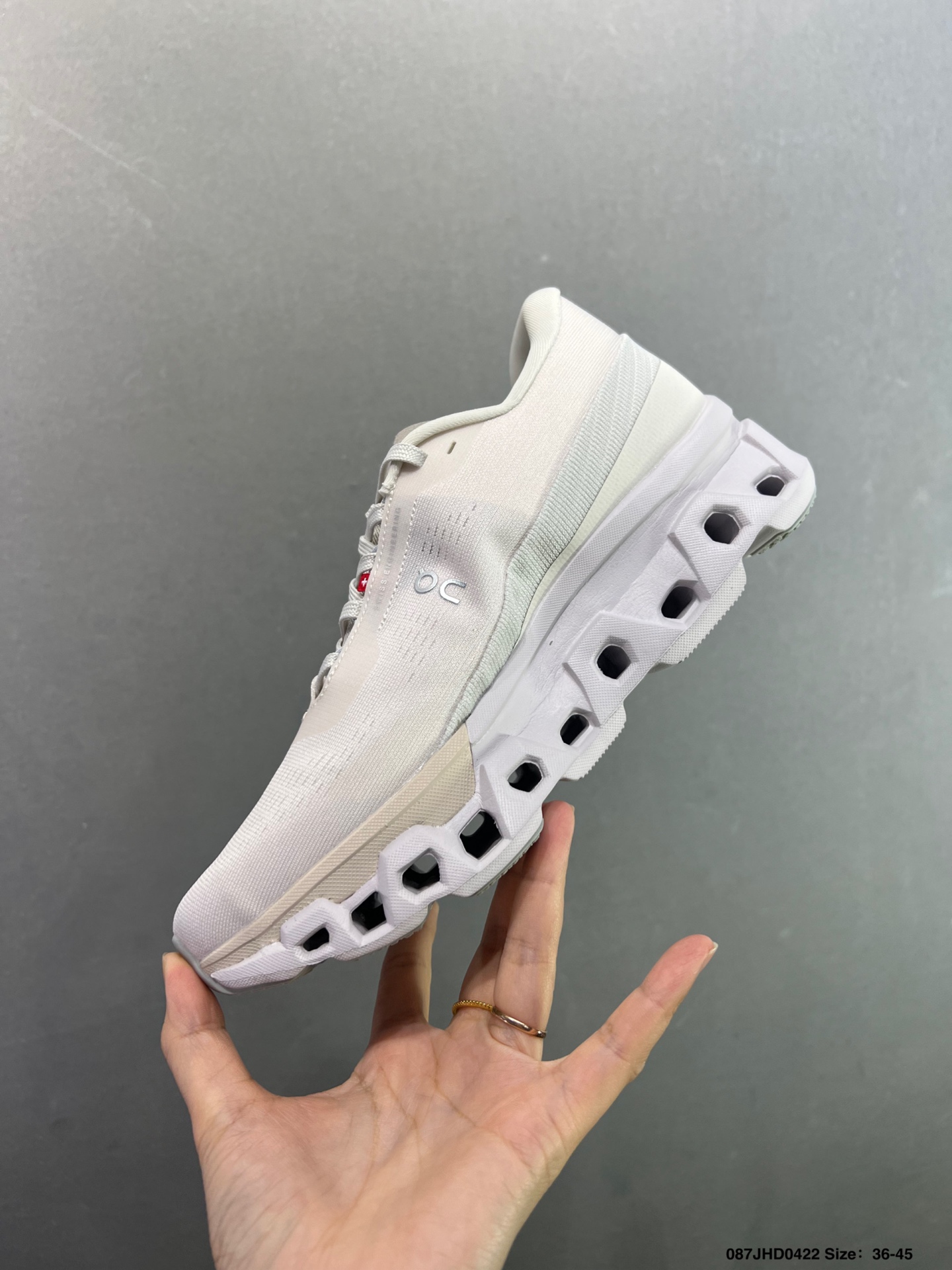 170 On昂跑Cloudvista 2 跑鞋 厚底增高运动老爹鞋