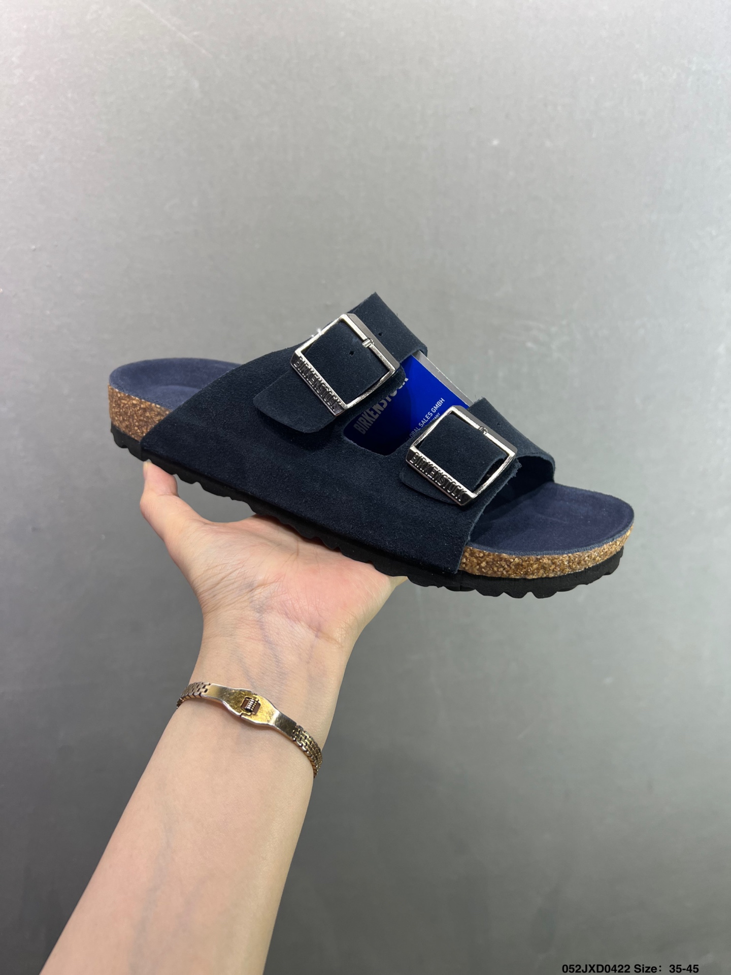 180 博肯Birkenstock London Suede Leather 伦敦系列低帮牛皮绒面革平底复古软木休闲鞋“反绒浅卡其”1010503