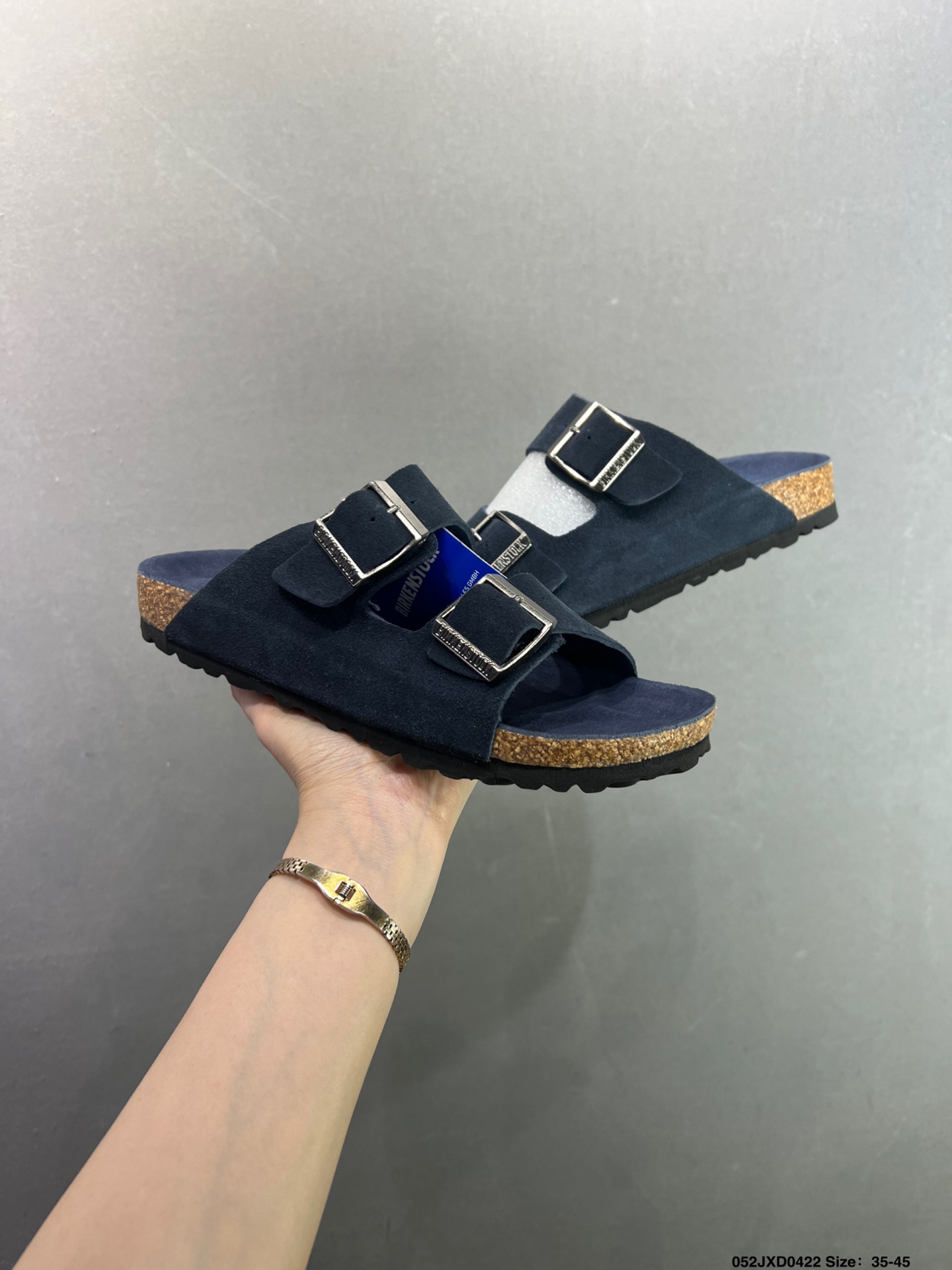 180 博肯Birkenstock London Suede Leather 伦敦系列低帮牛皮绒面革平底复古软木休闲鞋“反绒浅卡其”1010503