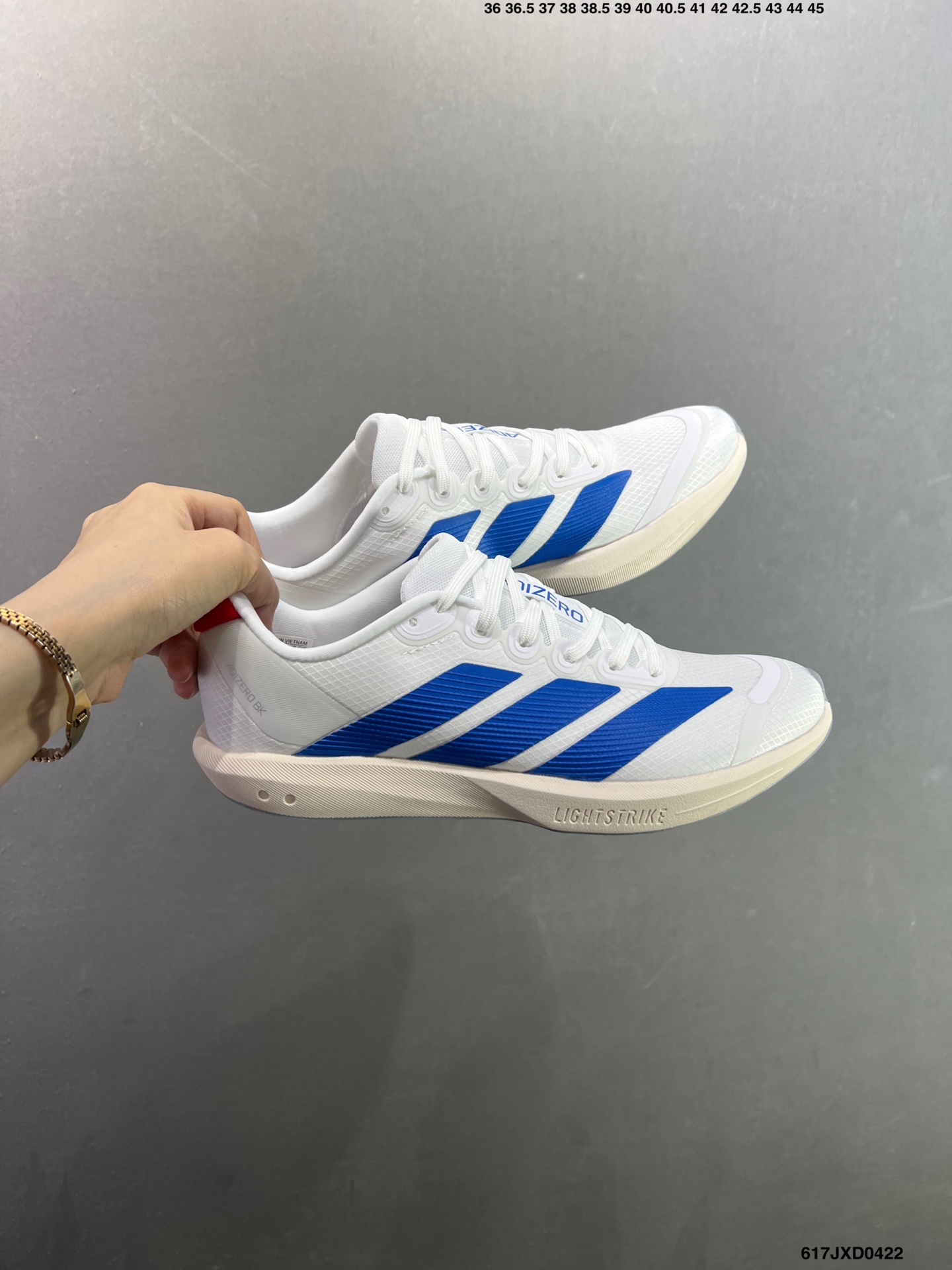 180 Adidas ADIZEROBK 马拉松飞线贾卡轻质透气休闲运动跑步鞋 JP6558-Chinese UA Cheap High Quatity Brand Clothes Bags handbags Sneakers wholesale wholesaler seller from China Factory suppliers Fashion Clothing Shoes best Quality Beautiful Price 180 Adidas ADIZEROBK 马拉松飞线贾卡轻质透气休闲运动跑步鞋 JP6558