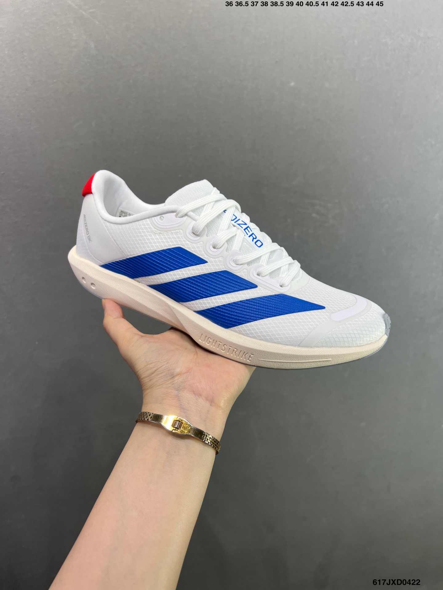 180 Adidas ADIZEROBK 马拉松飞线贾卡轻质透气休闲运动跑步鞋 JP6558-Chinese UA Cheap High Quatity Brand Clothes Bags handbags Sneakers wholesale wholesaler seller from China Factory suppliers Fashion Clothing Shoes best Quality Beautiful Price 180 Adidas ADIZEROBK 马拉松飞线贾卡轻质透气休闲运动跑步鞋 JP6558