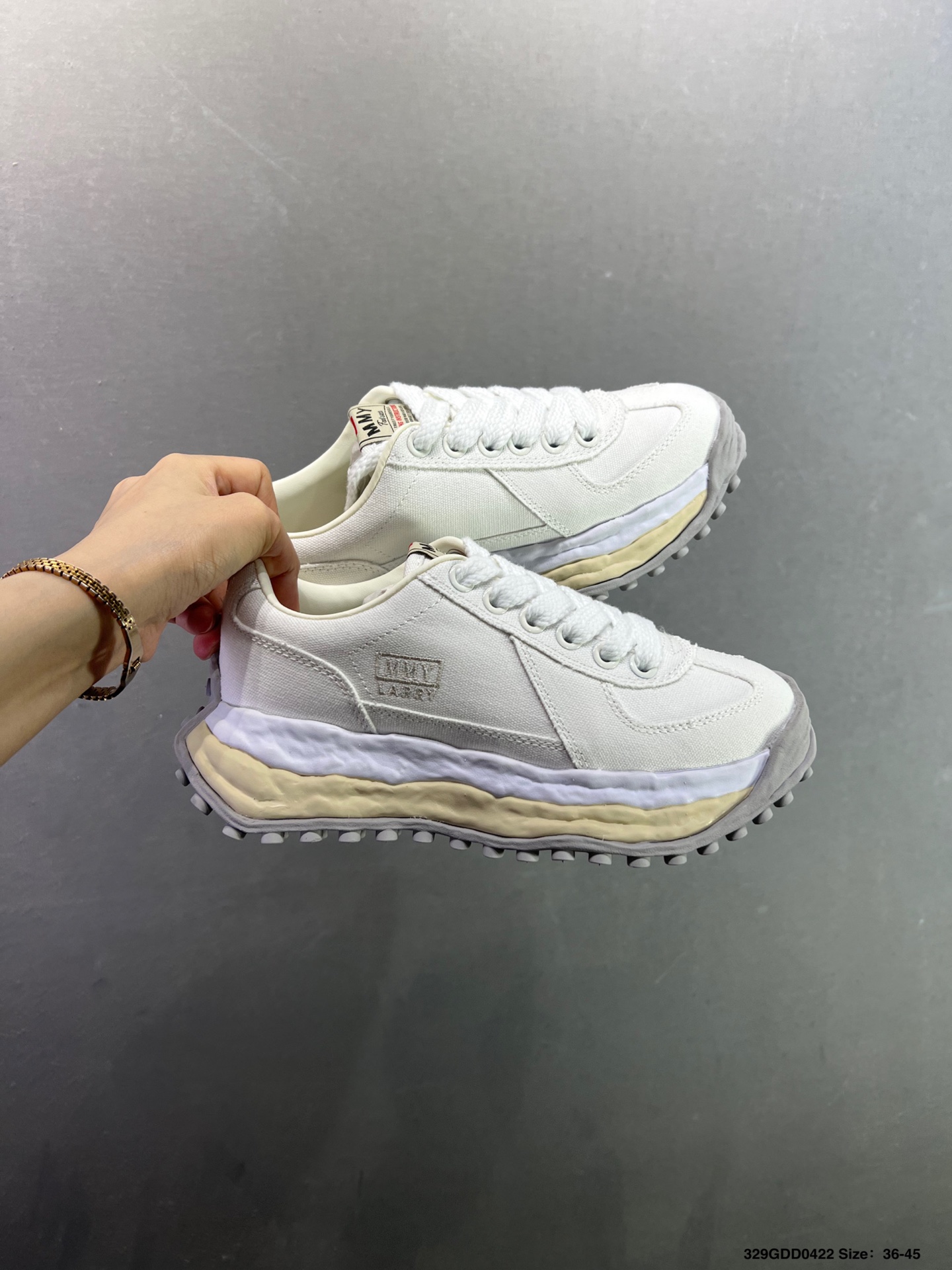 MMY/Maison MIHARA YASUHIRO Original Sole Canvas Low 变形溶解雪糕底低帮帆布拼接面料 休闲百搭板鞋-Top High Quatity Cheap Sneakers Fashion Clothing Clothes Bags handbags Shoes of all Brand wholesale With The best Quality And Beautiful Price from China Factory Chinese suppliers wholesaler seller MMY/Maison MIHARA YASUHIRO Original Sole Canvas Low 变形溶解雪糕底低帮帆布拼接面料 休闲百搭板鞋