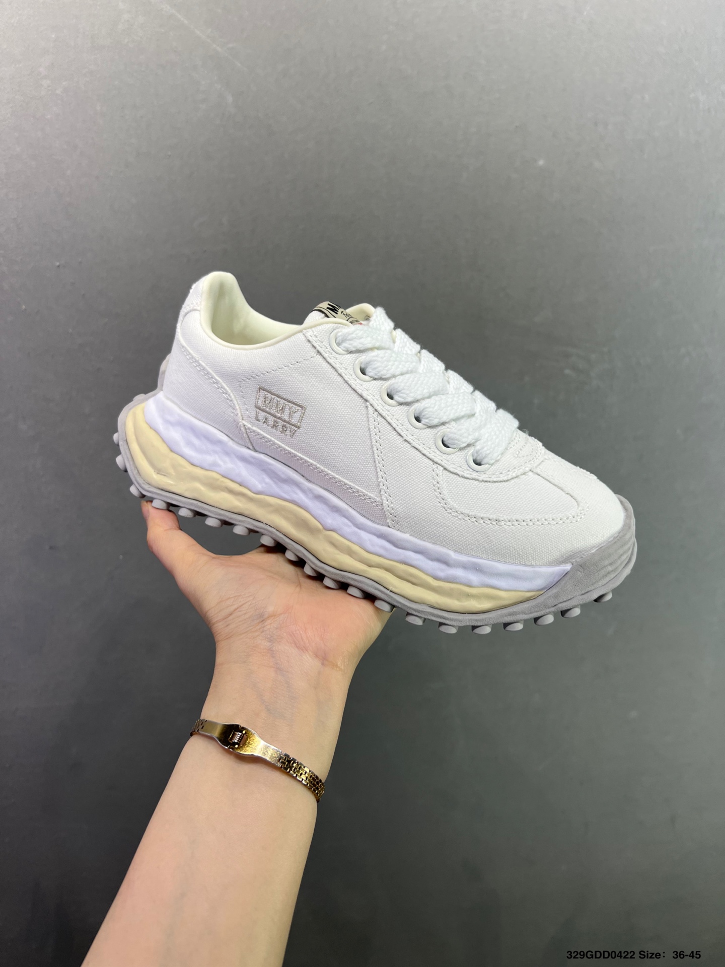 MMY/Maison MIHARA YASUHIRO Original Sole Canvas Low 变形溶解雪糕底低帮帆布拼接面料 休闲百搭板鞋-Top High Quatity Cheap Sneakers Fashion Clothing Clothes Bags handbags Shoes of all Brand wholesale With The best Quality And Beautiful Price from China Factory Chinese suppliers wholesaler seller MMY/Maison MIHARA YASUHIRO Original Sole Canvas Low 变形溶解雪糕底低帮帆布拼接面料 休闲百搭板鞋