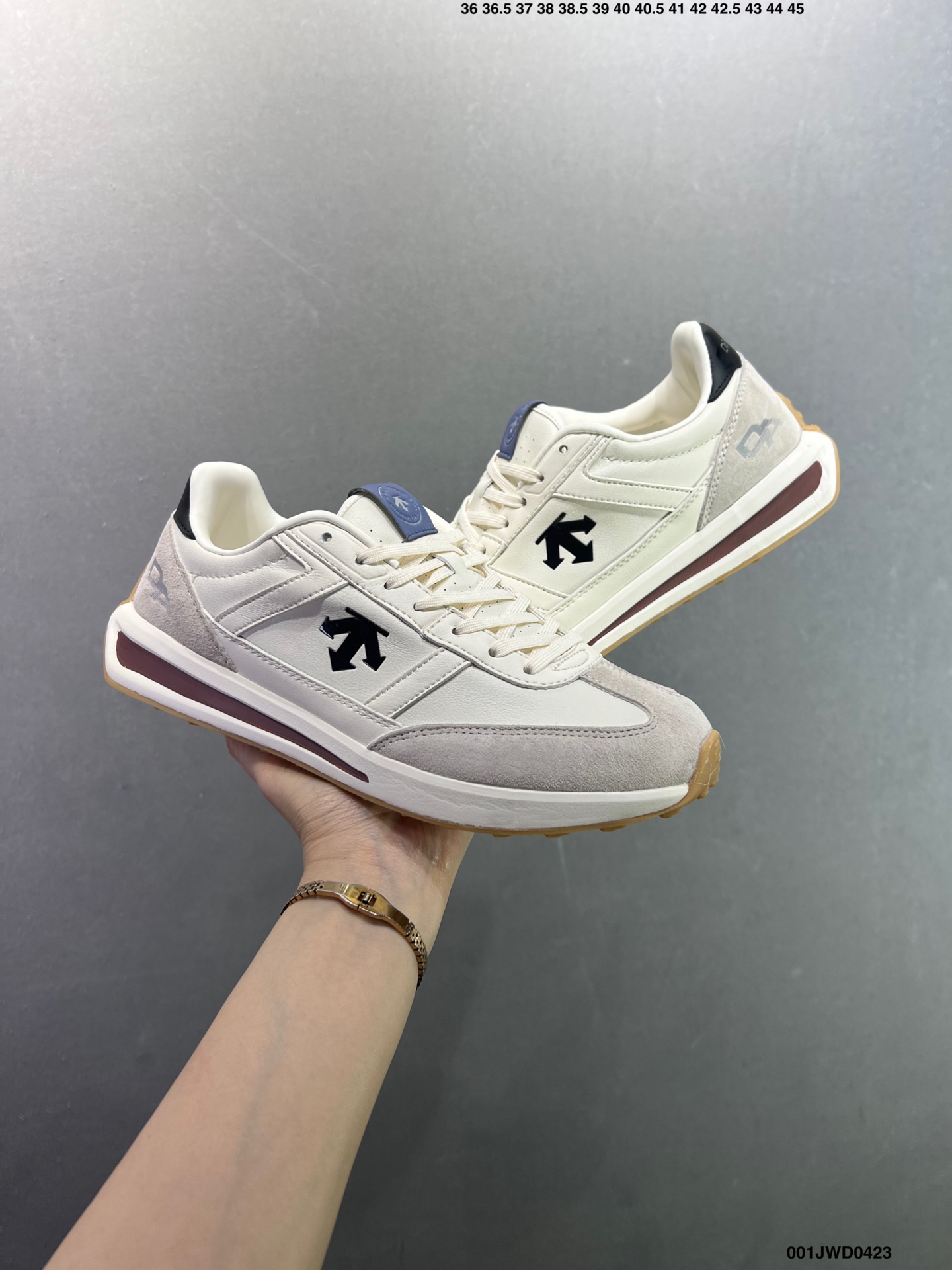 迪桑特DESCENTE EDGE COURT RETRO 复古轻质 耐磨低帮 生活休闲鞋 SP363LSN82 迪桑特DESCENTE EDGE COURT RETRO 复古轻质 耐磨低帮 生活休闲鞋 SP363LSN82