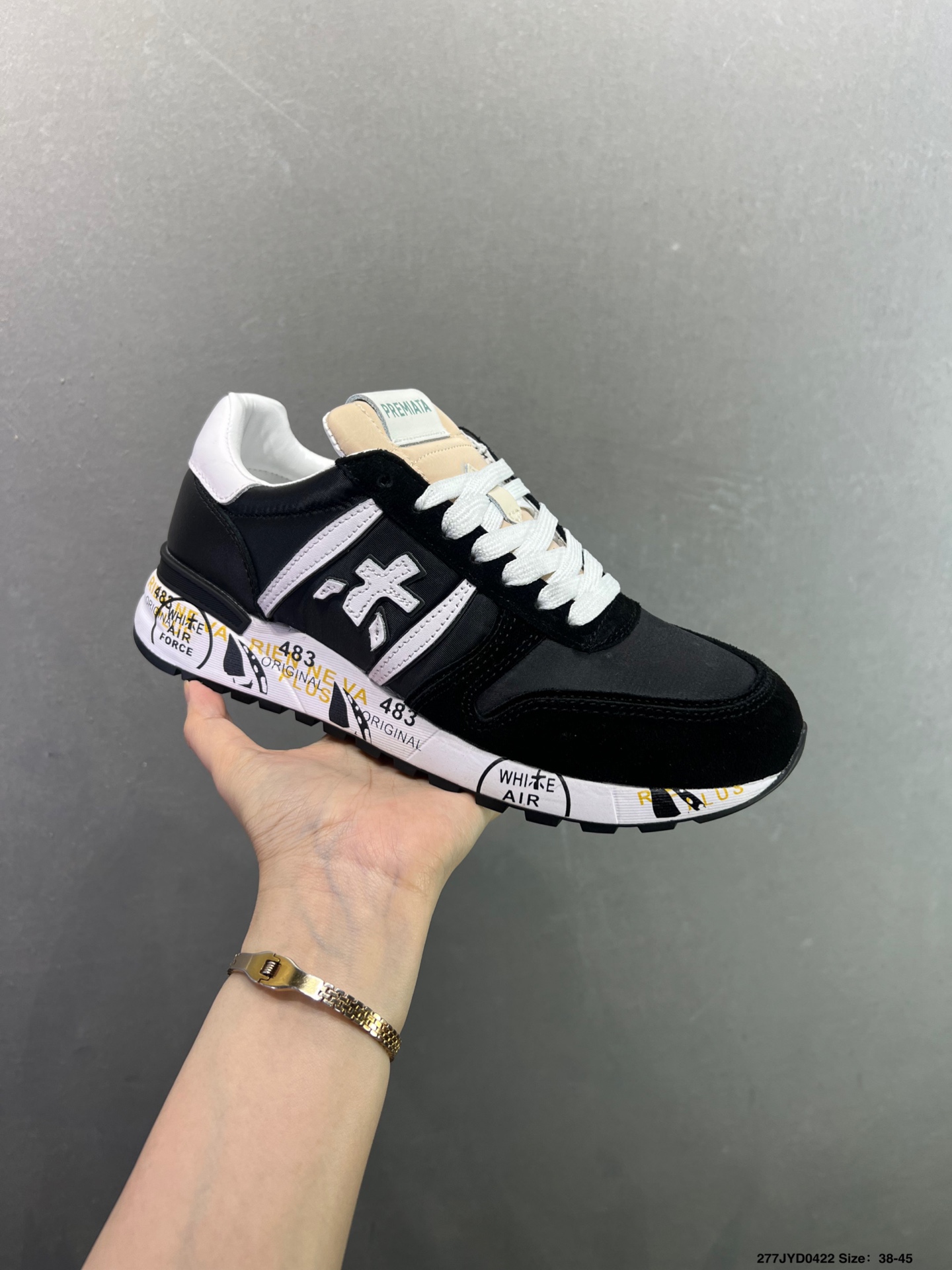 Premiata Lander Trainers 兰诺系列米字低帮复古百搭休闲训练运动鞋“黑白荧光绿”1076106-Top High Quatity Cheap Sneakers Fashion Clothing Clothes Bags handbags Shoes of all Brand wholesale With The best Quality And Beautiful Price from China Factory Chinese suppliers wholesaler seller Premiata Lander Trainers 兰诺系列米字低帮复古百搭休闲训练运动鞋“黑白荧光绿”1076106