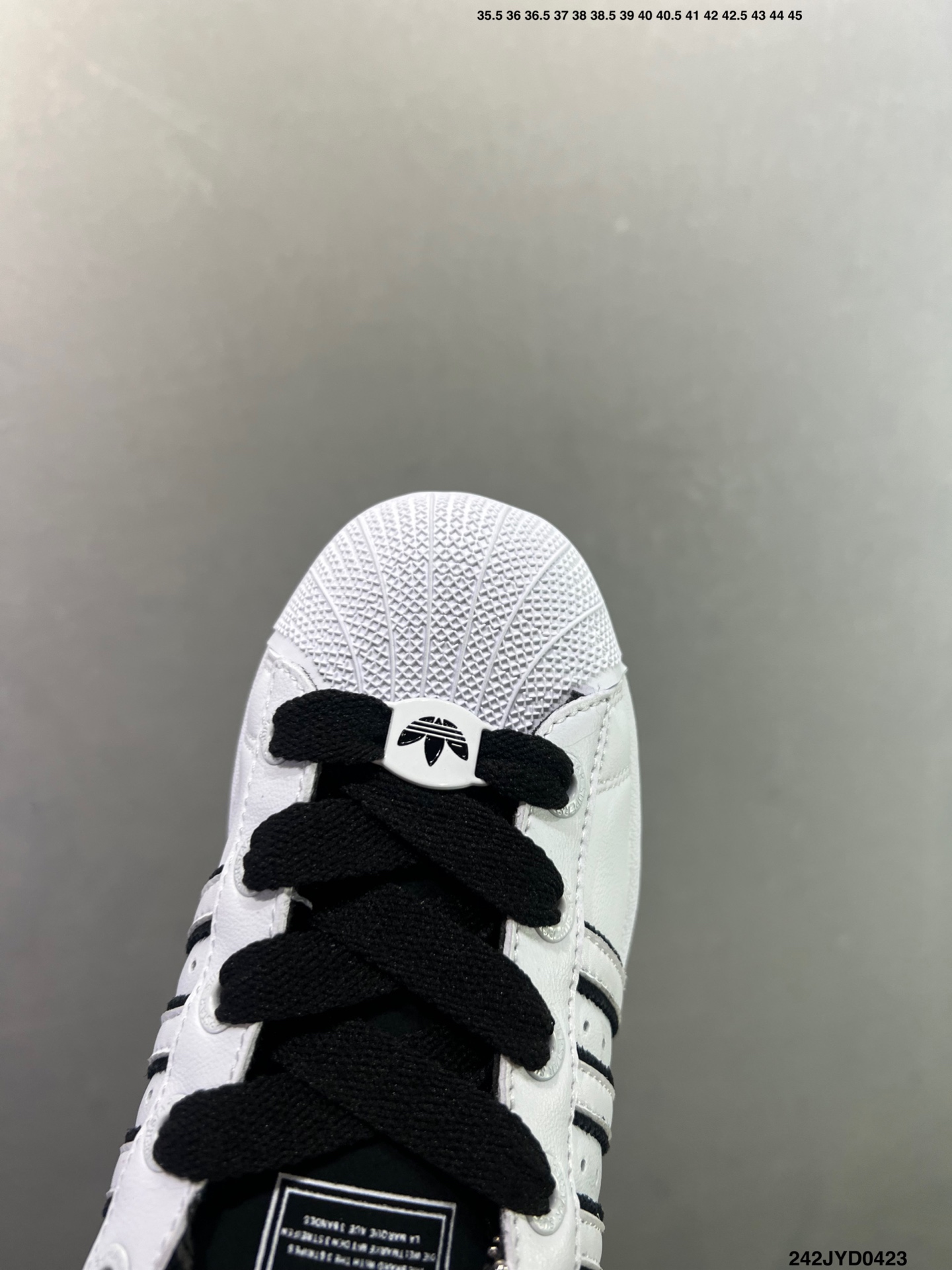 阿迪达斯/三叶草Adidas Originals Superstar”Christmas“经典贝壳头系列低帮百搭休闲运动板鞋D“皮革白紫” JS1373