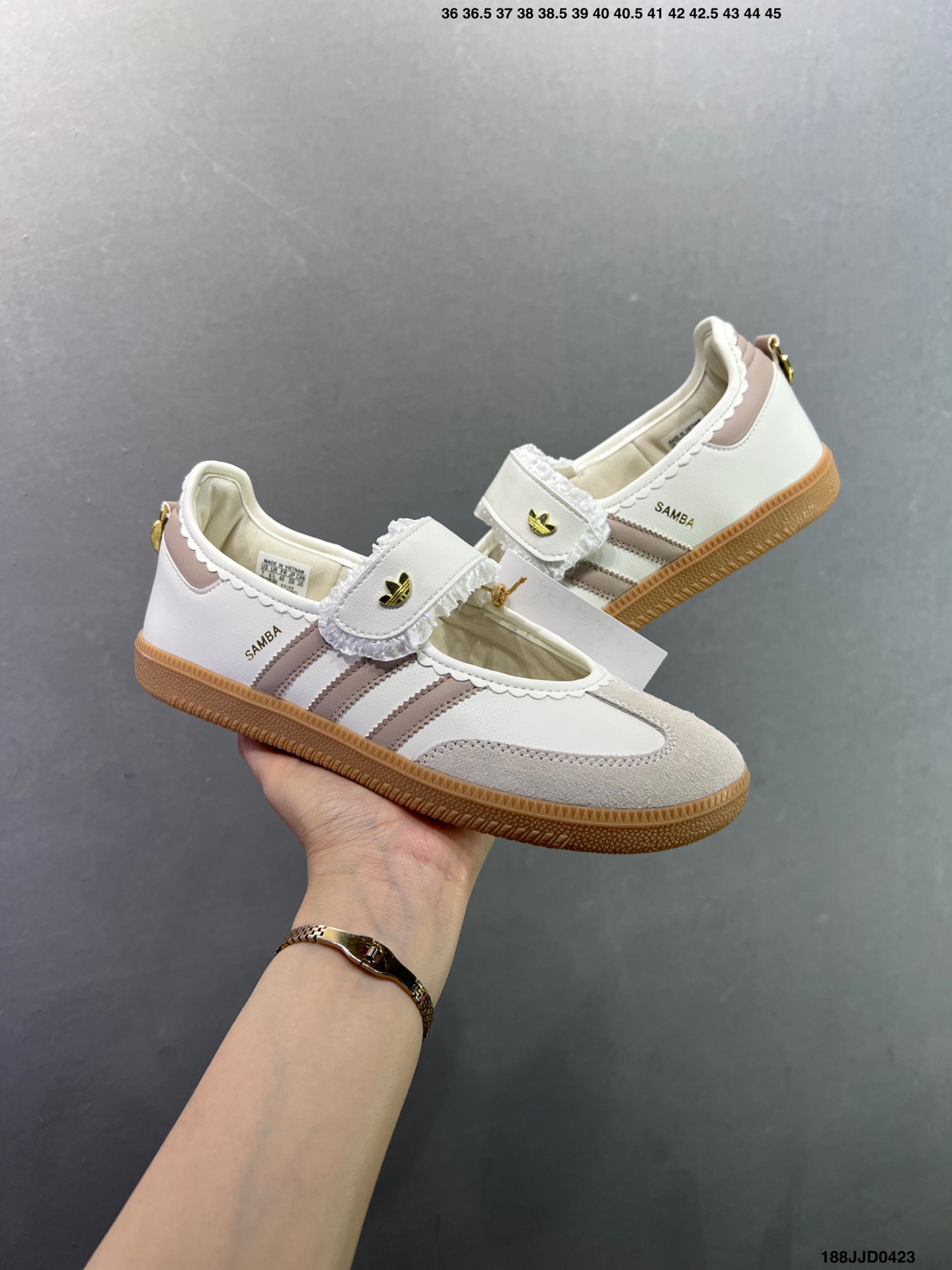 阿迪达斯Adidas Samba Jane 阿迪达斯 玛丽珍款 板鞋懒人一脚蹬运动鞋 KJ3969 阿迪达斯Adidas Samba Jane 阿迪达斯 玛丽珍款 板鞋懒人一脚蹬运动鞋 KJ3969