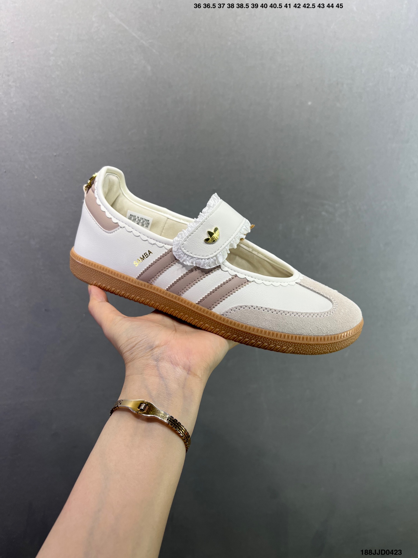 阿迪达斯Adidas Samba Jane 阿迪达斯 玛丽珍款 板鞋懒人一脚蹬运动鞋 KJ3969 阿迪达斯Adidas Samba Jane 阿迪达斯 玛丽珍款 板鞋懒人一脚蹬运动鞋 KJ3969
