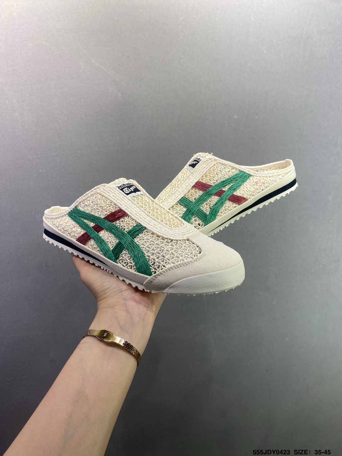 亚瑟士 /Onitsuka Tiger鬼冢虎 MEXICO 66 SABOT 网面透气 新款舒适一脚蹬男女运动休闲鞋 1183c123-002 亚瑟士 /Onitsuka Tiger鬼冢虎 MEXICO 66 SABOT 网面透气 新款舒适一脚蹬男女运动休闲鞋 1183c123-002