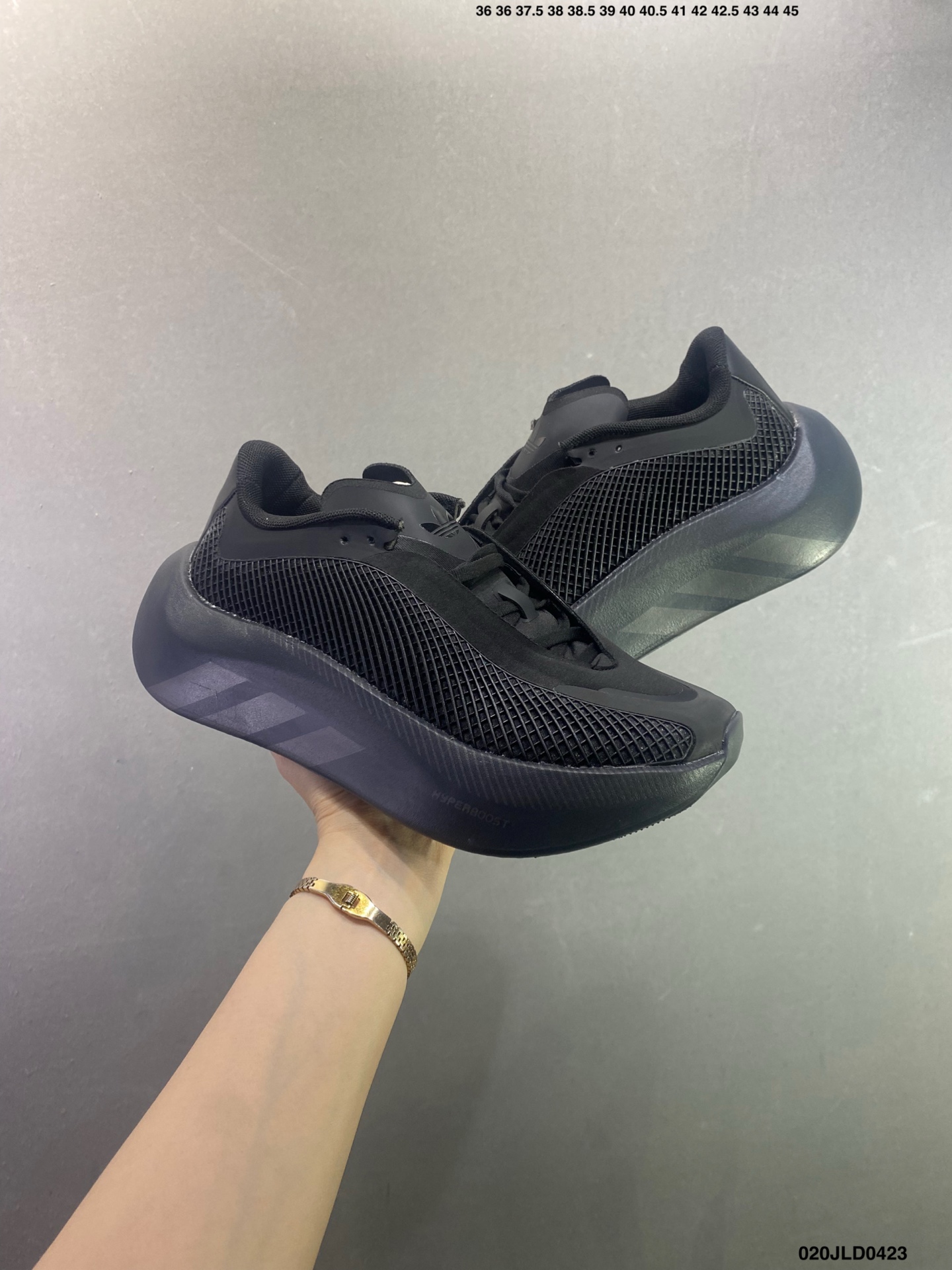 Adidas阿迪达斯HYPERBOOST EDGE耐磨减震运动跑步鞋 YBD039-Top High Quatity Cheap Sneakers Fashion Clothing Clothes Bags handbags Shoes of all Brand wholesale With The best Quality And Beautiful Price from China Factory Chinese suppliers wholesaler seller Adidas阿迪达斯HYPERBOOST EDGE耐磨减震运动跑步鞋 YBD039