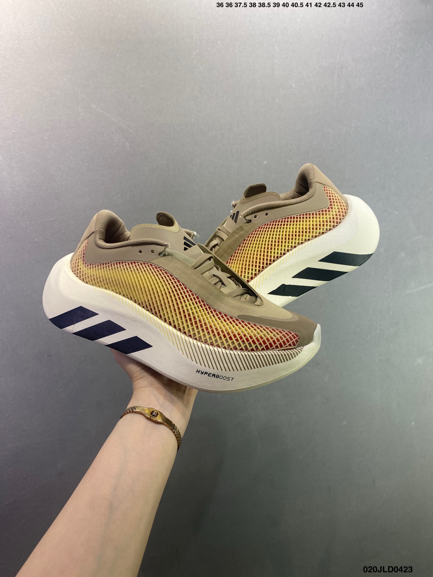 Adidas阿迪达斯HYPERBOOST EDGE耐磨减震运动跑步鞋 YBD039-Top High Quatity Cheap Sneakers Fashion Clothing Clothes Bags handbags Shoes of all Brand wholesale With The best Quality And Beautiful Price from China Factory Chinese suppliers wholesaler seller Adidas阿迪达斯HYPERBOOST EDGE耐磨减震运动跑步鞋 YBD039
