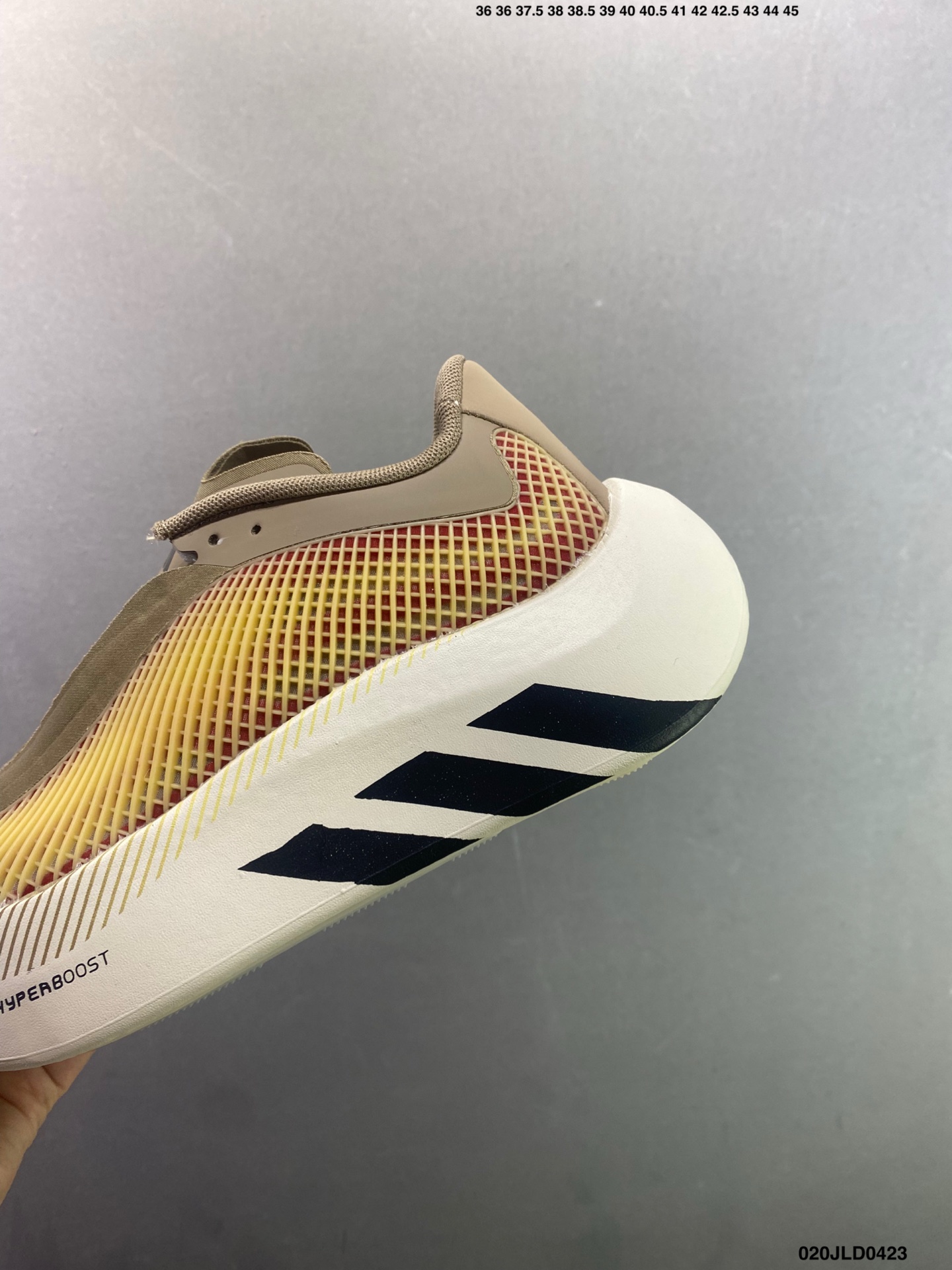 Adidas阿迪达斯HYPERBOOST EDGE耐磨减震运动跑步鞋 YBD039-Top High Quatity Cheap Sneakers Fashion Clothing Clothes Bags handbags Shoes of all Brand wholesale With The best Quality And Beautiful Price from China Factory Chinese suppliers wholesaler seller Adidas阿迪达斯HYPERBOOST EDGE耐磨减震运动跑步鞋 YBD039