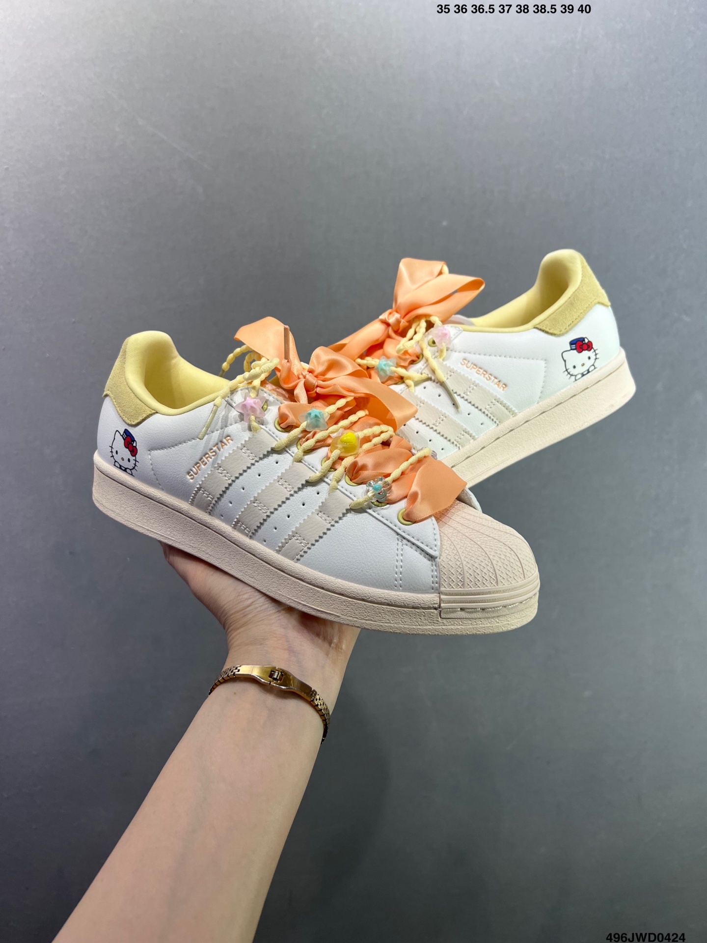 阿迪达斯/三叶草Adidas Originals Superstar J”Grey Purple“经典贝壳头系列低帮百搭休闲运动板鞋“淡紫白” IF1804
