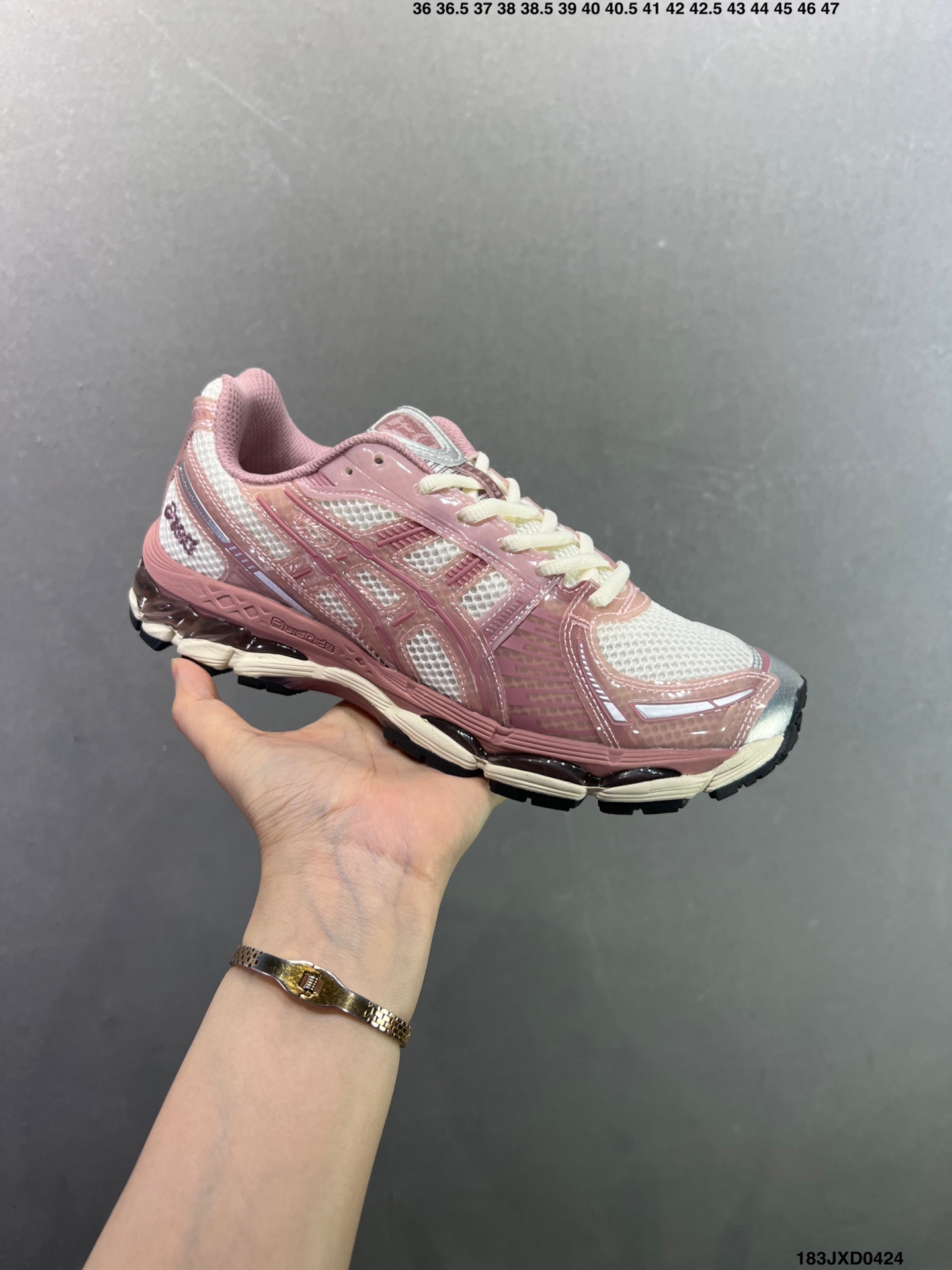 Asics Gel-Kayano 12.1 版本 亚瑟士运动休闲透气专业跑鞋 1203A555-101