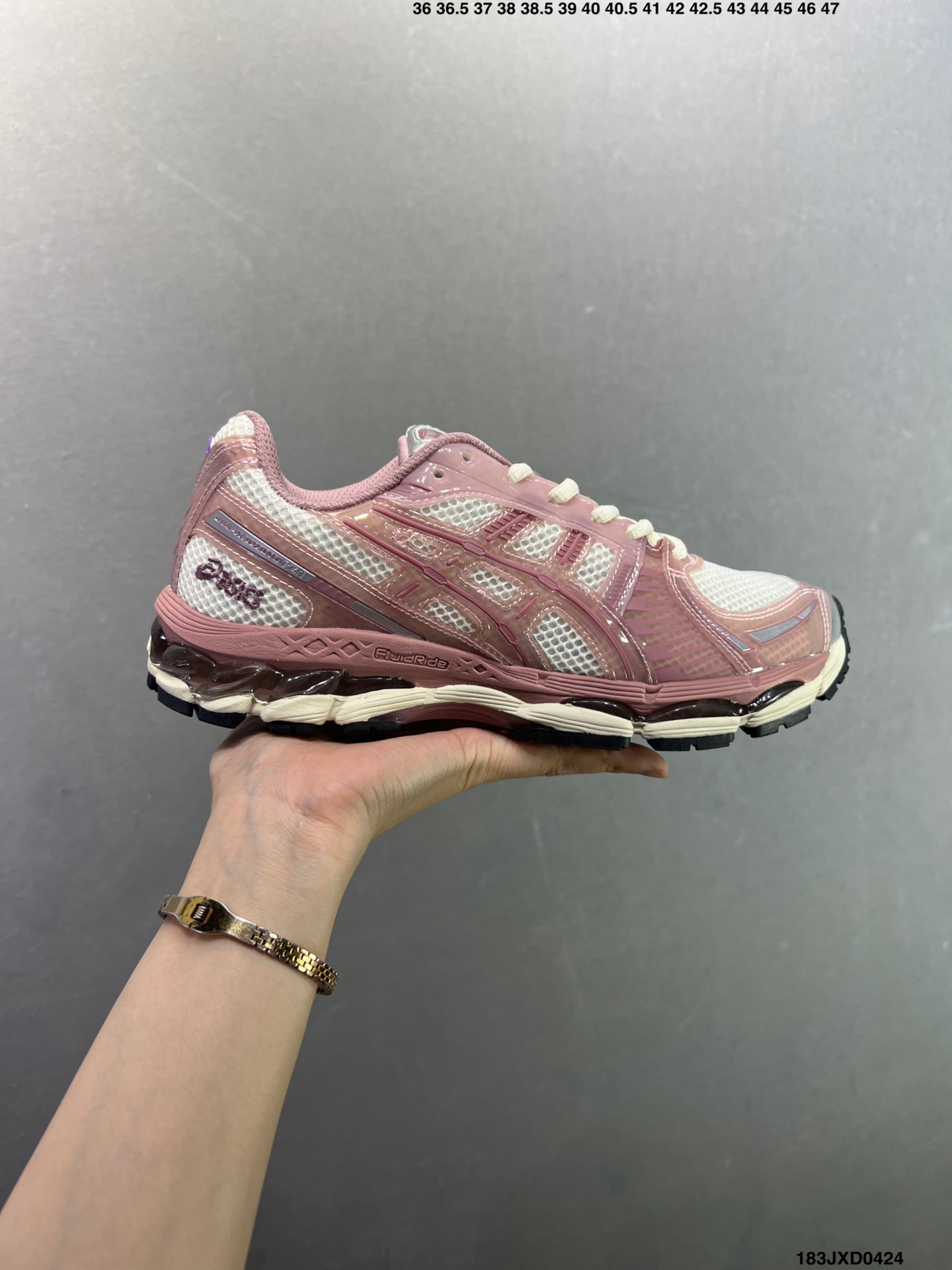 Asics Gel-Kayano 12.1 版本 亚瑟士运动休闲透气专业跑鞋 1203A555-101