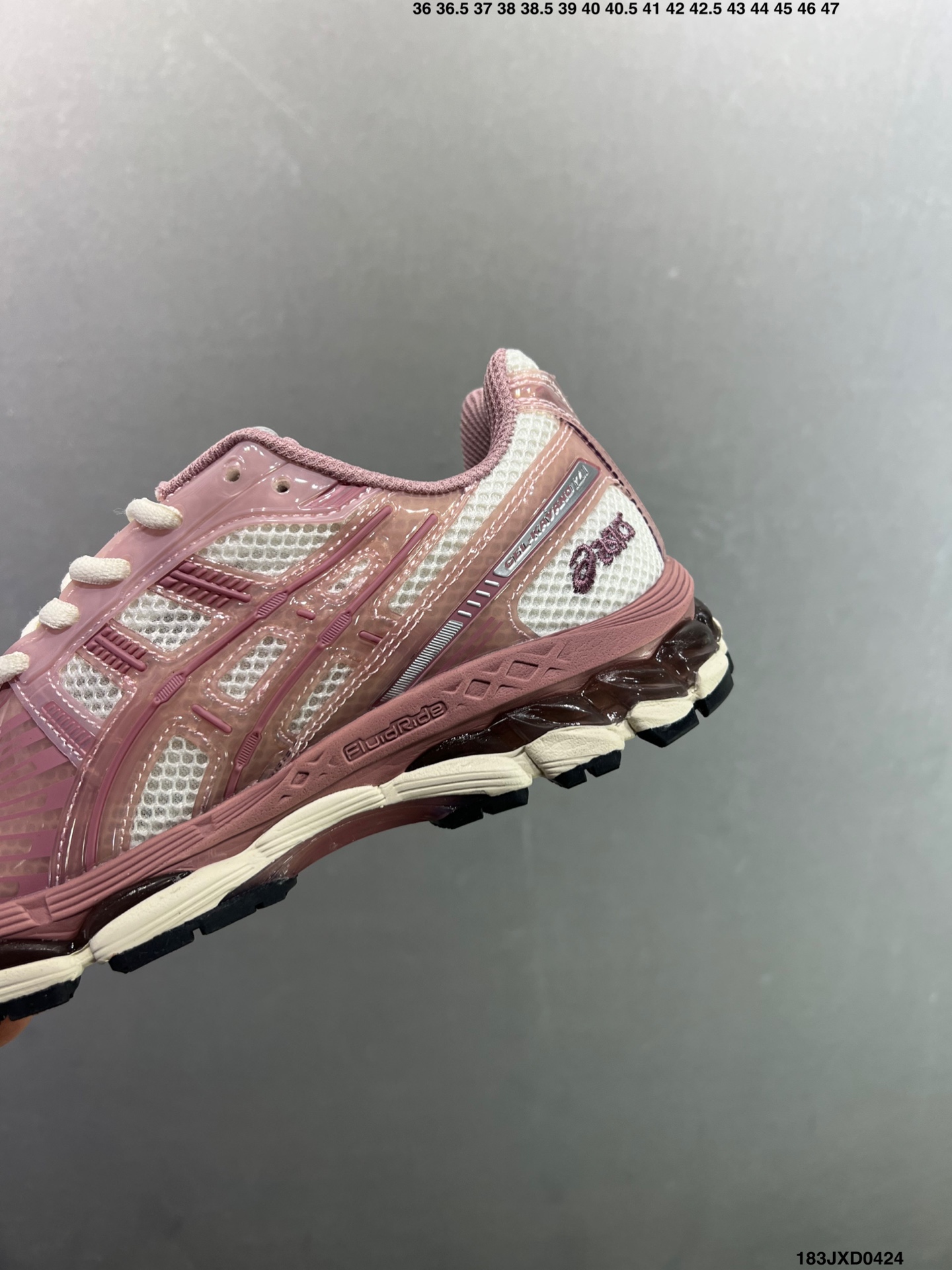 Asics Gel-Kayano 12.1 版本 亚瑟士运动休闲透气专业跑鞋 1203A555-101