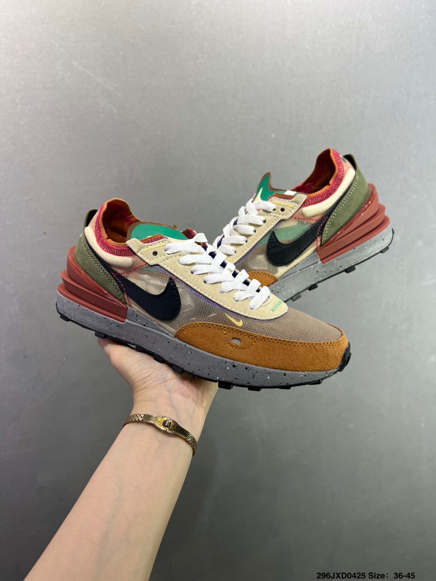 Nike Waffle One 网面透气休闲跑步鞋 Nike Waffe 重新改版Nike 经典跑鞋 DM5446 Nike Waffle One 网面透气休闲跑步鞋 Nike Waffe 重新改版Nike 经典跑鞋 DM5446