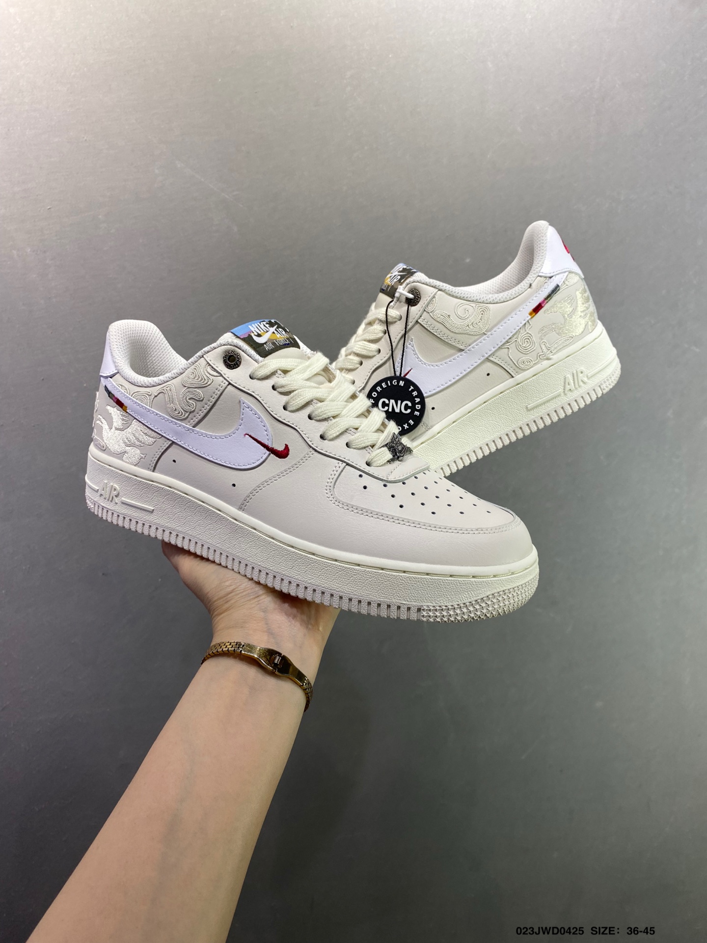 Nike Air Force1 07 low 马年限定 定制空军一号 IQ1119-011
