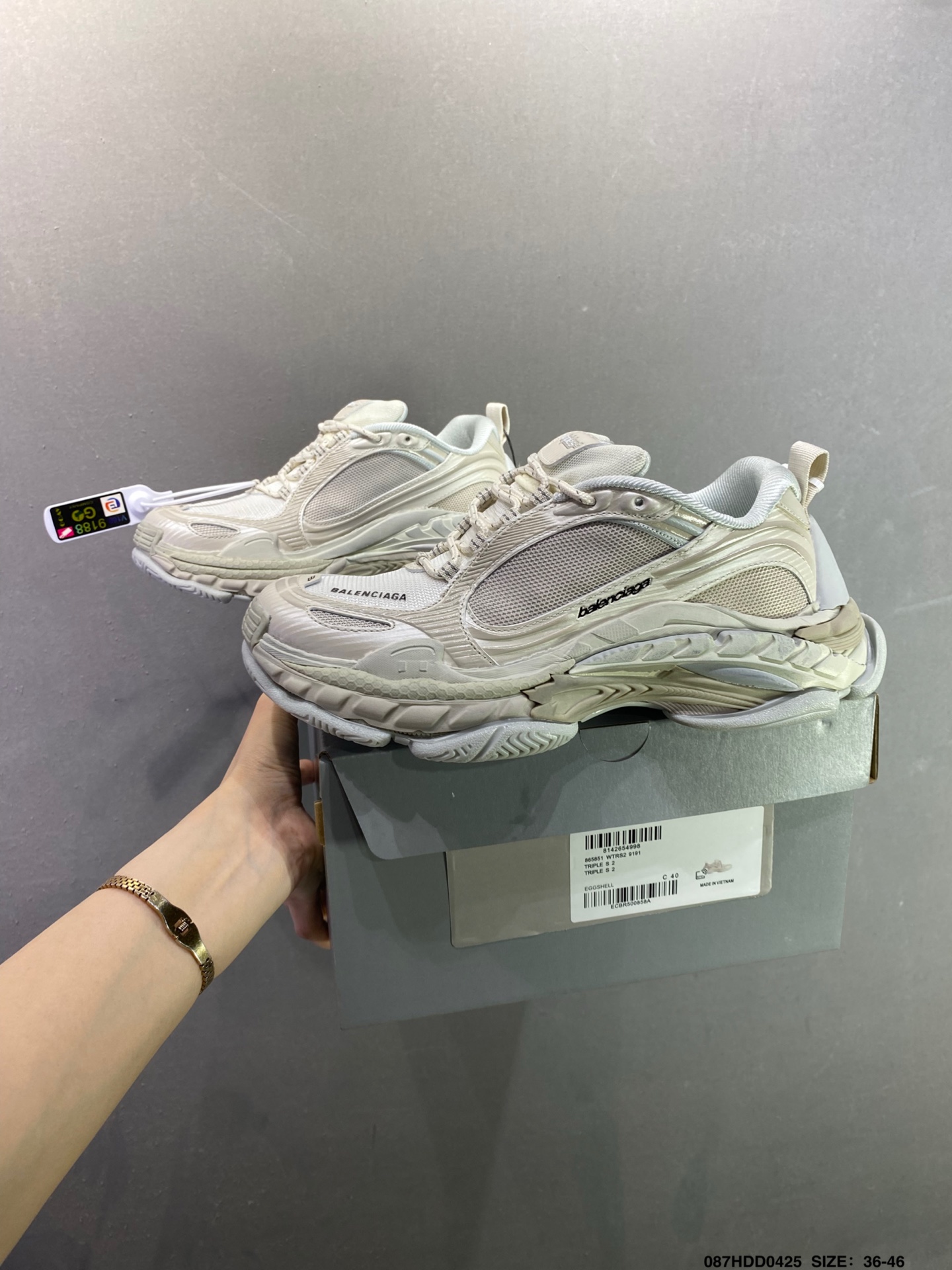 Balenciaga巴黎世家 Triple 厚底系带 低帮老爹鞋 865851 WTR2G 6800-Top High Quatity Cheap Sneakers Fashion Clothing Clothes Bags handbags Shoes of all Brand wholesale With The best Quality And Beautiful Price from China Factory Chinese suppliers wholesaler seller Balenciaga巴黎世家 Triple 厚底系带 低帮老爹鞋 865851 WTR2G 6800