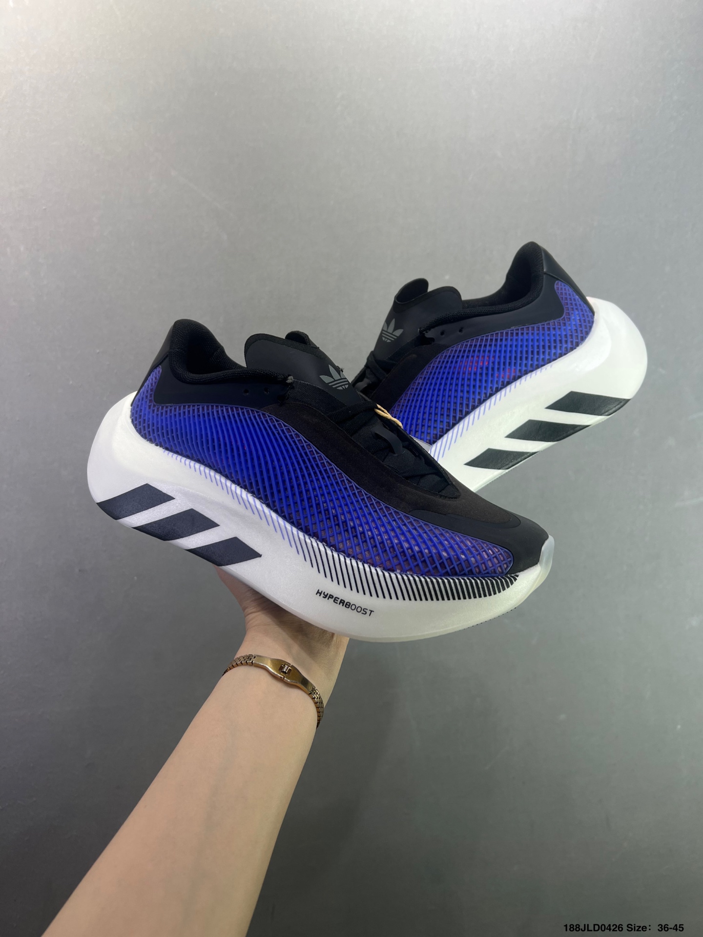 AD Hyperboost Edge 爆米花缓震舒适贴合跑步鞋-Top High Quatity Cheap Sneakers Fashion Clothing Clothes Bags handbags Shoes of all Brand wholesale With The best Quality And Beautiful Price from China Factory Chinese suppliers wholesaler seller AD Hyperboost Edge 爆米花缓震舒适贴合跑步鞋