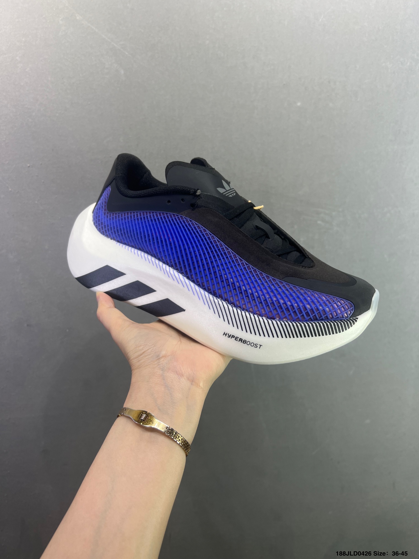 AD Hyperboost Edge 爆米花缓震舒适贴合跑步鞋-Top High Quatity Cheap Sneakers Fashion Clothing Clothes Bags handbags Shoes of all Brand wholesale With The best Quality And Beautiful Price from China Factory Chinese suppliers wholesaler seller AD Hyperboost Edge 爆米花缓震舒适贴合跑步鞋