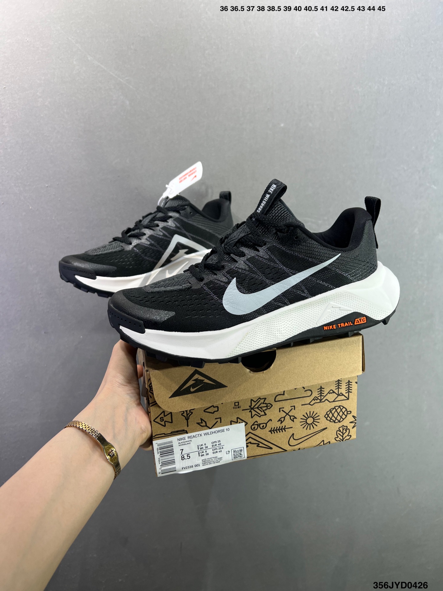 Nike Reactx Wildhorse 10 耐克 防滑耐磨 轻盈舒适 越野跑步鞋 FV2338-007-Top High Quatity Cheap Sneakers Fashion Clothing Clothes Bags handbags Shoes of all Brand wholesale With The best Quality And Beautiful Price from China Factory Chinese suppliers wholesaler seller Nike Reactx Wildhorse 10 耐克 防滑耐磨 轻盈舒适 越野跑步鞋 FV2338-007