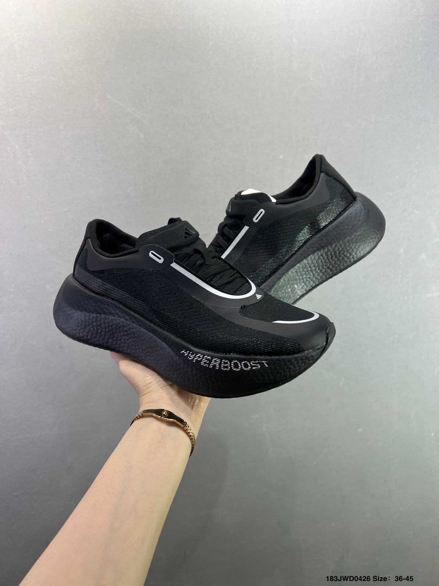 AD Hyperboost Edge 爆米花缓震舒适贴合跑步鞋-Top High Quatity Cheap Sneakers Fashion Clothing Clothes Bags handbags Shoes of all Brand wholesale With The best Quality And Beautiful Price from China Factory Chinese suppliers wholesaler seller AD Hyperboost Edge 爆米花缓震舒适贴合跑步鞋