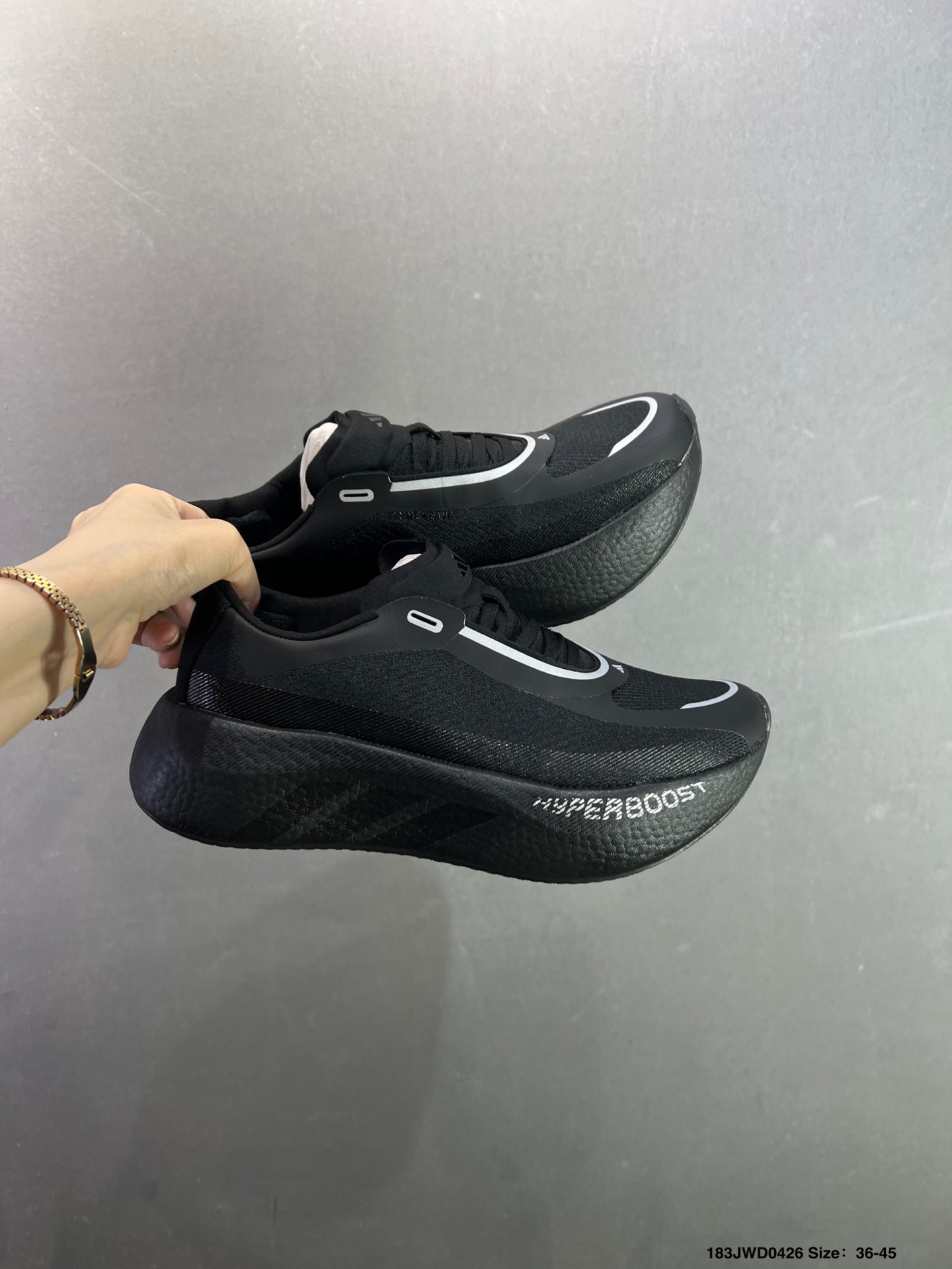 AD Hyperboost Edge 爆米花缓震舒适贴合跑步鞋-Top High Quatity Cheap Sneakers Fashion Clothing Clothes Bags handbags Shoes of all Brand wholesale With The best Quality And Beautiful Price from China Factory Chinese suppliers wholesaler seller AD Hyperboost Edge 爆米花缓震舒适贴合跑步鞋