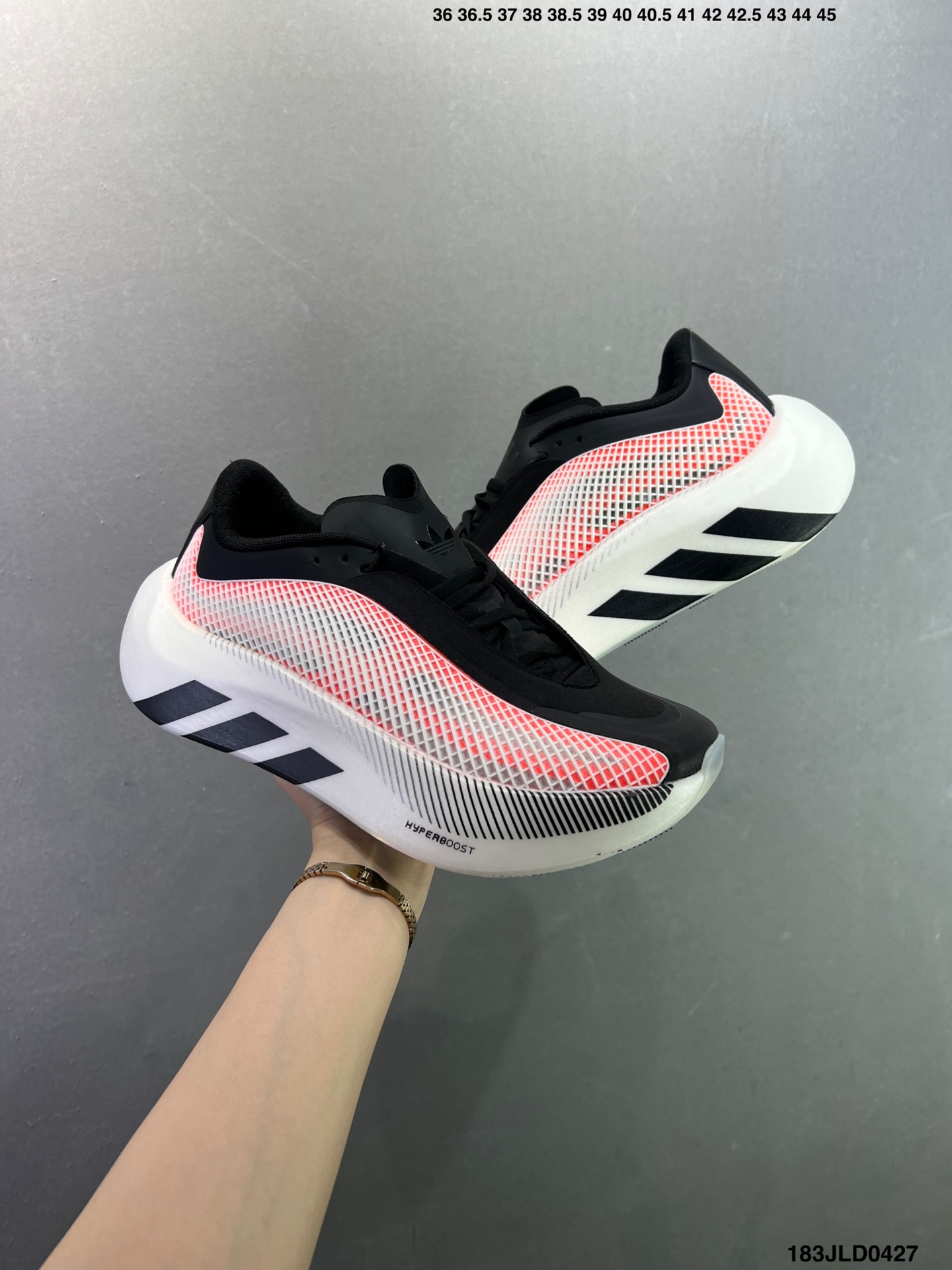AD Hyperboost Edge 爆米花缓震舒适贴合跑步鞋-Top High Quatity Cheap Sneakers Fashion Clothing Clothes Bags handbags Shoes of all Brand wholesale With The best Quality And Beautiful Price from China Factory Chinese suppliers wholesaler seller AD Hyperboost Edge 爆米花缓震舒适贴合跑步鞋