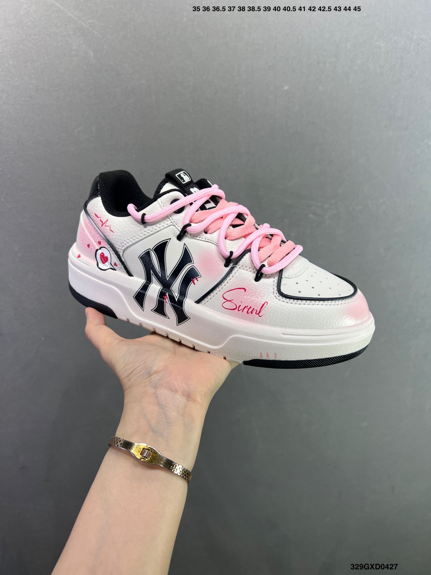 MLB NY 印花网红老爹鞋 涂鸦恶作剧 内增高6cm 3ASXCA12N-Top High Quatity Cheap Sneakers Fashion Clothing Clothes Bags handbags Shoes of all Brand wholesale With The best Quality And Beautiful Price from China Factory Chinese suppliers wholesaler seller MLB NY 印花网红老爹鞋 涂鸦恶作剧 内增高6cm 3ASXCA12N