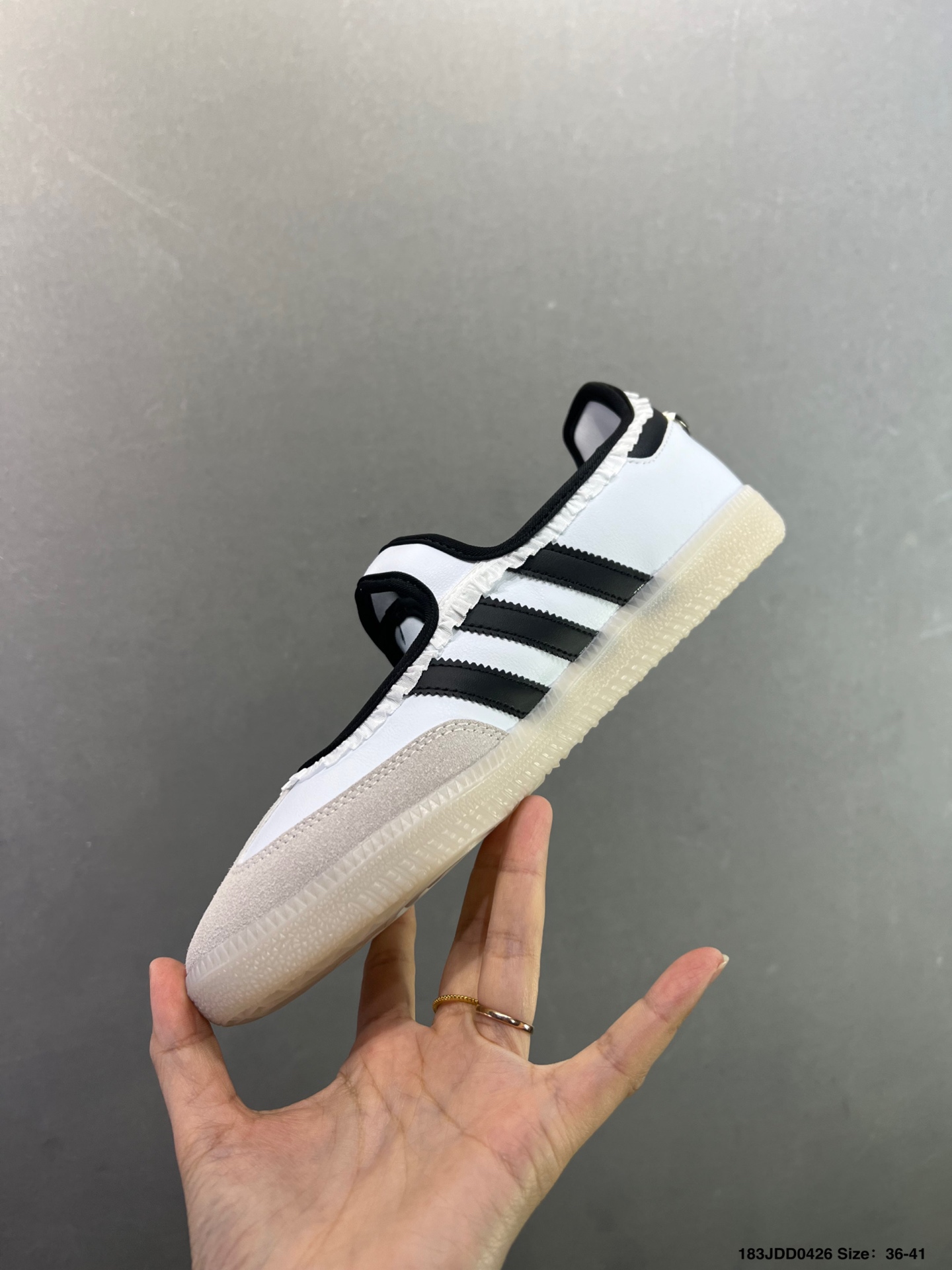 Adidas Samba Janes阿迪达斯玛丽珍款玫瑰金板鞋懒人一脚蹬运动鞋 KH6231-Top High Quatity Cheap Sneakers Fashion Clothing Clothes Bags handbags Shoes of all Brand wholesale With The best Quality And Beautiful Price from China Factory Chinese suppliers wholesaler seller Adidas Samba Janes阿迪达斯玛丽珍款玫瑰金板鞋懒人一脚蹬运动鞋 KH6231