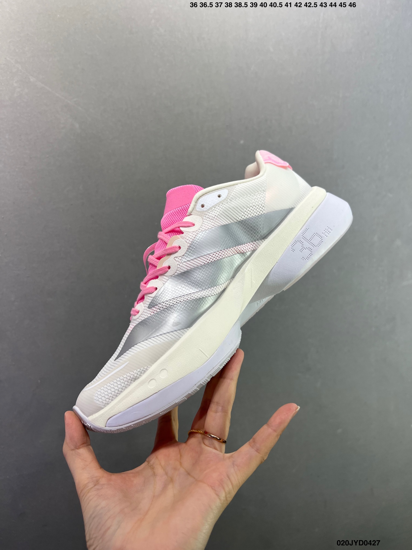 adidas adizero BOSSTN 13 透气网眼竞速跑鞋Boost 缓震底 阿迪 后跟加厚 呵护脚后跟 立体保护软绵鞋口 JS4933-Top High Quatity Cheap Sneakers Fashion Clothing Clothes Bags handbags Shoes of all Brand wholesale With The best Quality And Beautiful Price from China Factory Chinese suppliers wholesaler seller adidas adizero BOSSTN 13 透气网眼竞速跑鞋Boost 缓震底 阿迪 后跟加厚 呵护脚后跟 立体保护软绵鞋口 JS4933