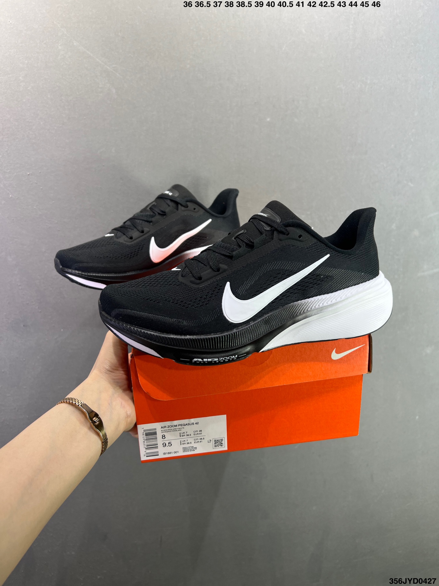 Nike Air Zoom Pegasus 42 飞马42代 耐克 透气专业跑步鞋 IB1881-106-Top High Quatity Cheap Sneakers Fashion Clothing Clothes Bags handbags Shoes of all Brand wholesale With The best Quality And Beautiful Price from China Factory Chinese suppliers wholesaler seller Nike Air Zoom Pegasus 42 飞马42代 耐克 透气专业跑步鞋 IB1881-106