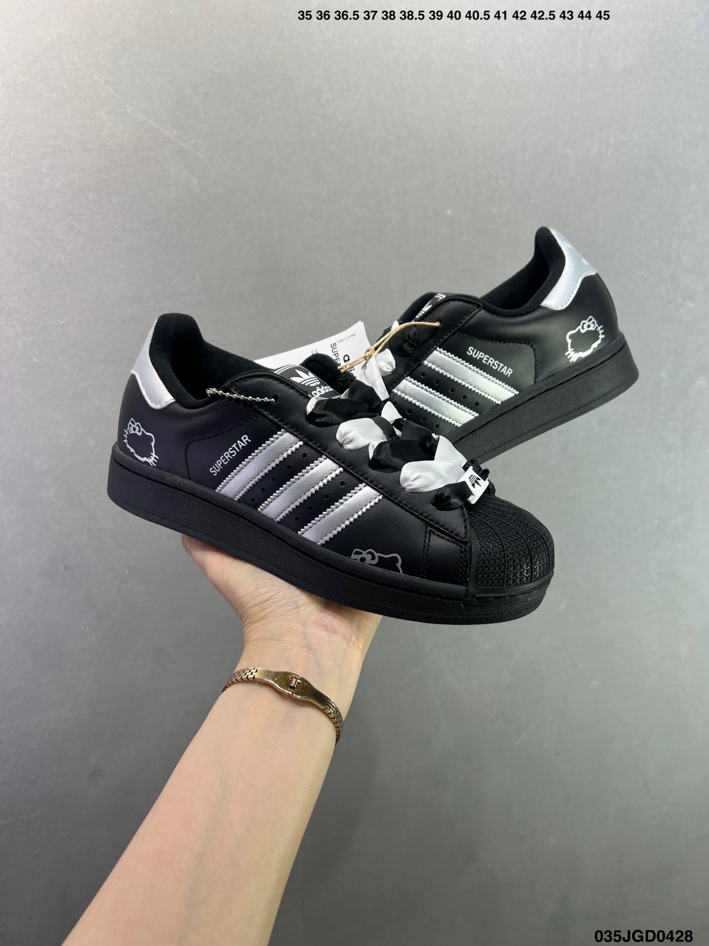 阿迪达斯/三叶草Adidas Originals Superstar II 经典贝壳头系列低帮百搭休闲运动板鞋 JH9977