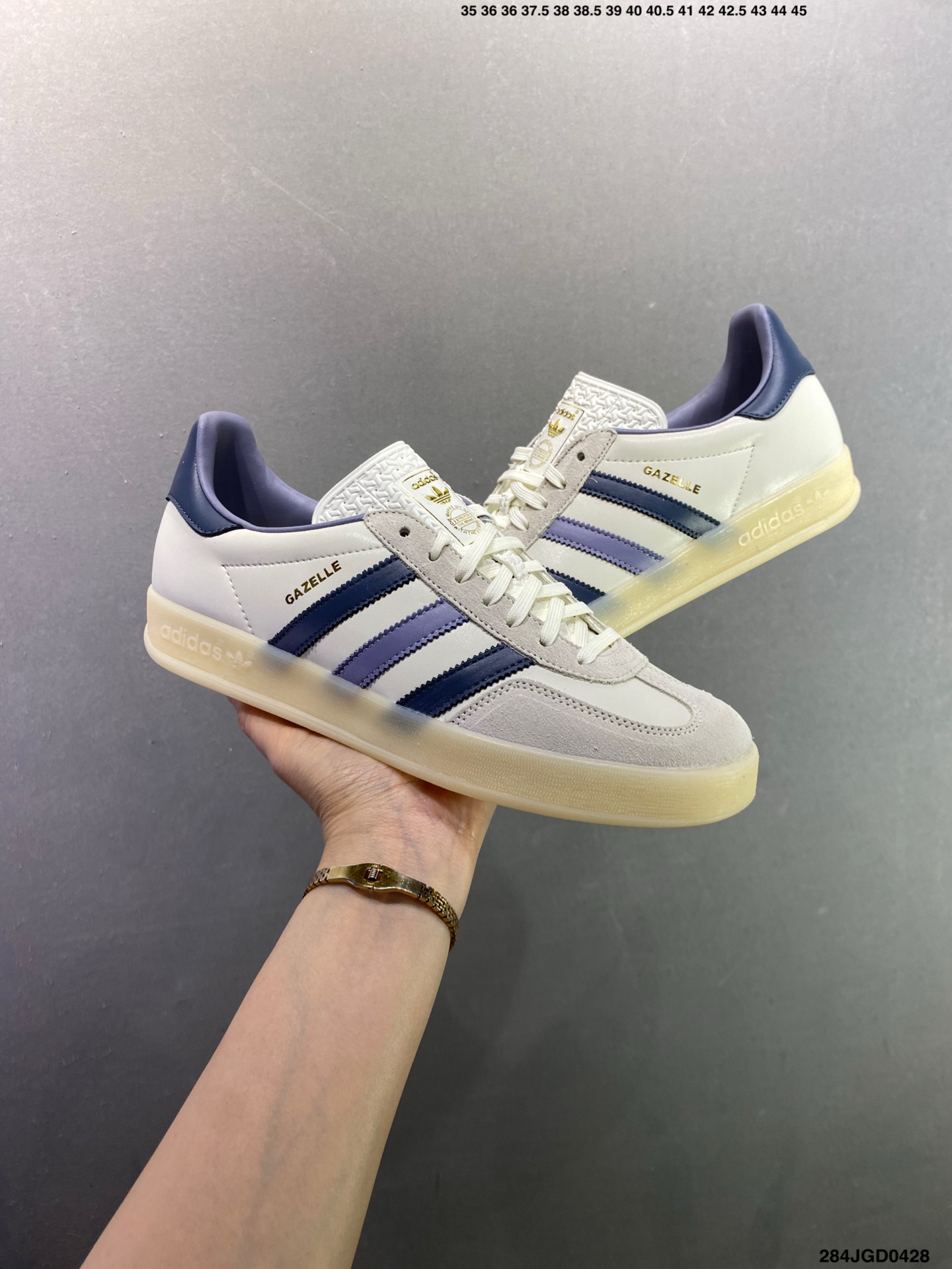 阿迪达斯 Adidas Originals Gazelle Indoor复古三叶草防滑透明橡胶板鞋经典运动鞋 IG1643-Top High Quatity Cheap Sneakers Fashion Clothing Clothes Bags handbags Shoes of all Brand wholesale With The best Quality And Beautiful Price from China Factory Chinese suppliers wholesaler seller 阿迪达斯 Adidas Originals Gazelle Indoor复古三叶草防滑透明橡胶板鞋经典运动鞋 IG1643