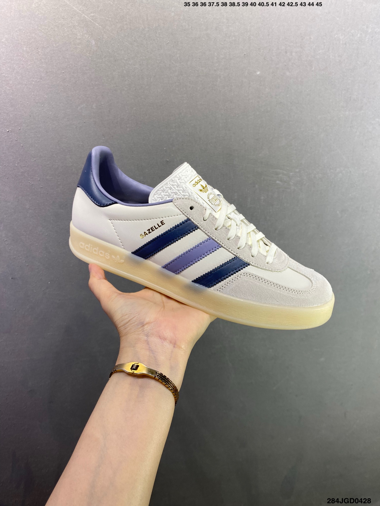 阿迪达斯 Adidas Originals Gazelle Indoor复古三叶草防滑透明橡胶板鞋经典运动鞋 IG1643-Top High Quatity Cheap Sneakers Fashion Clothing Clothes Bags handbags Shoes of all Brand wholesale With The best Quality And Beautiful Price from China Factory Chinese suppliers wholesaler seller 阿迪达斯 Adidas Originals Gazelle Indoor复古三叶草防滑透明橡胶板鞋经典运动鞋 IG1643