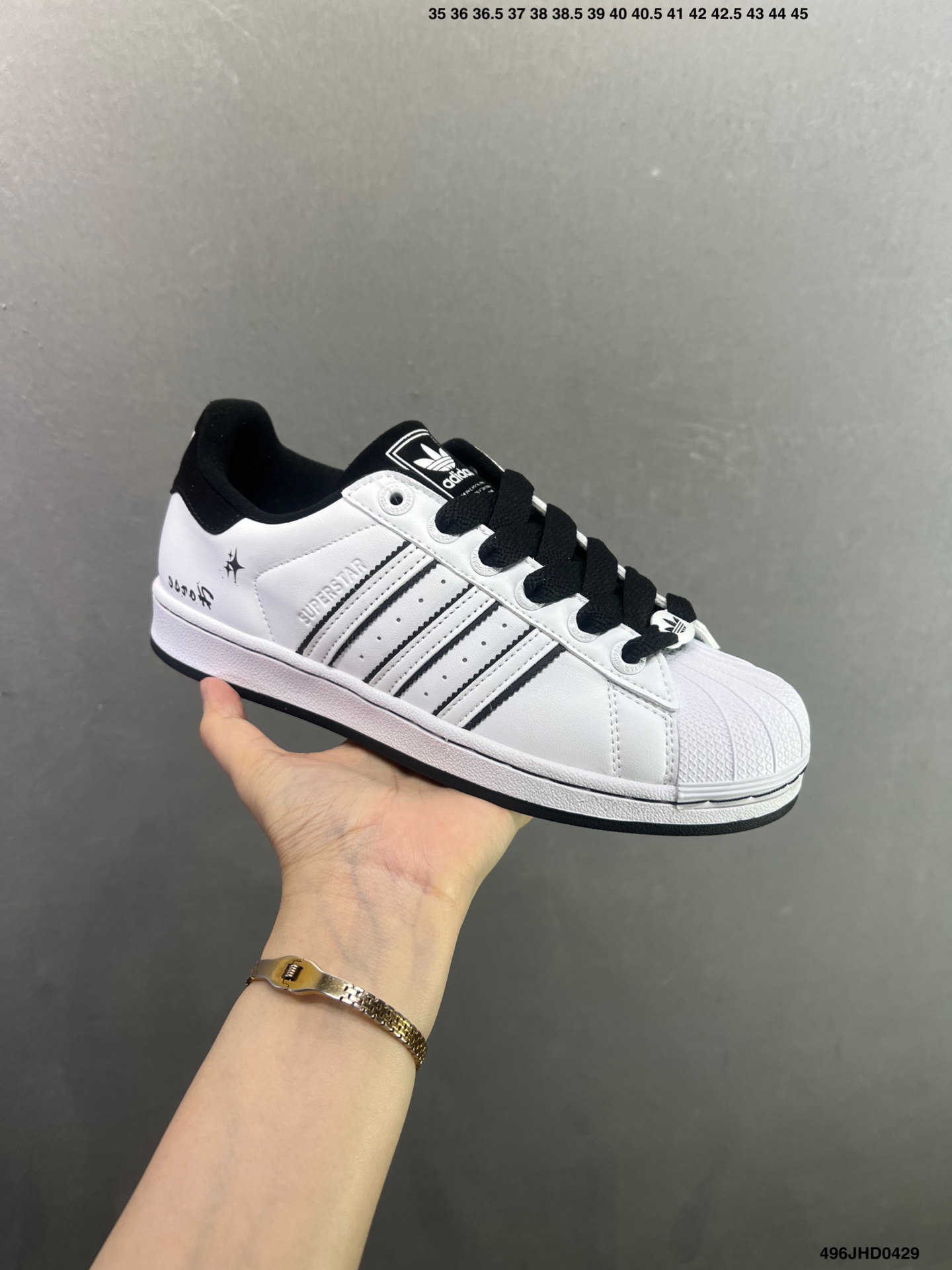 Adidas Originals Superstar贝壳头系列 阿迪达斯 三叶草低帮经典百搭休闲运动板鞋 C77124